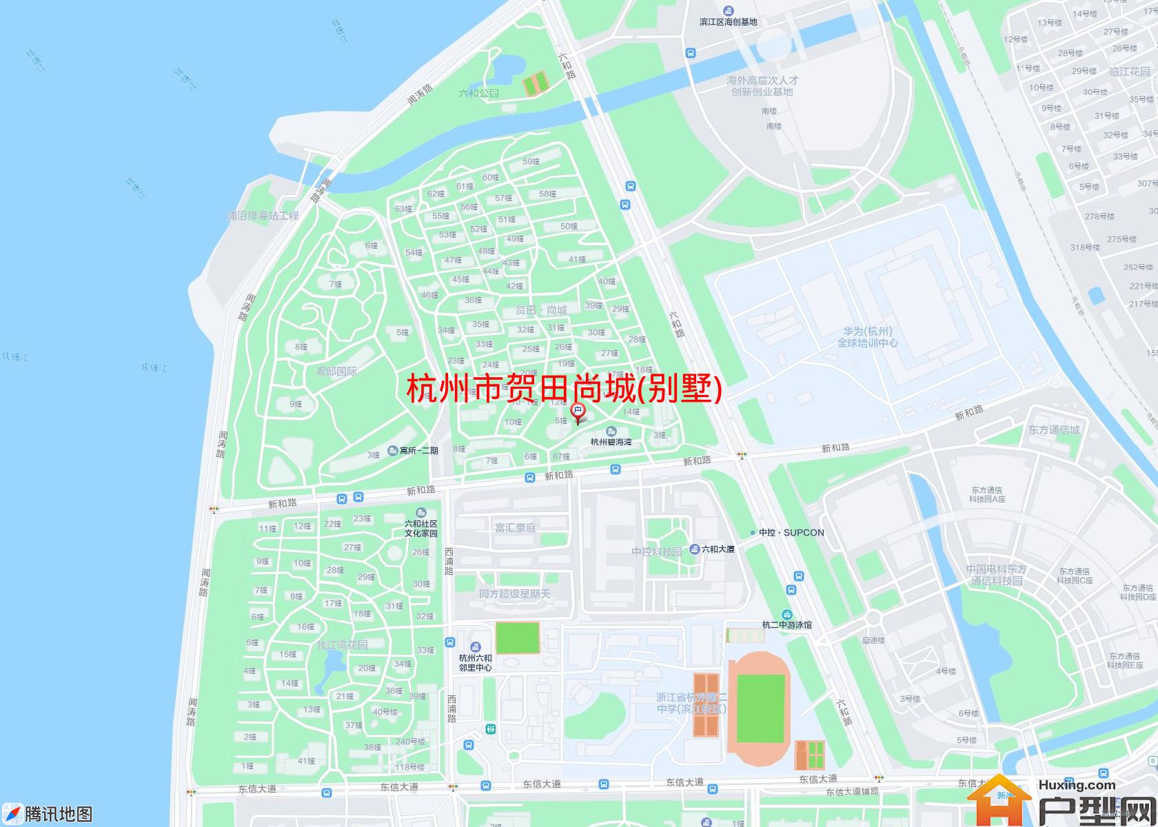 贺田尚城(别墅)小区 - 户型网