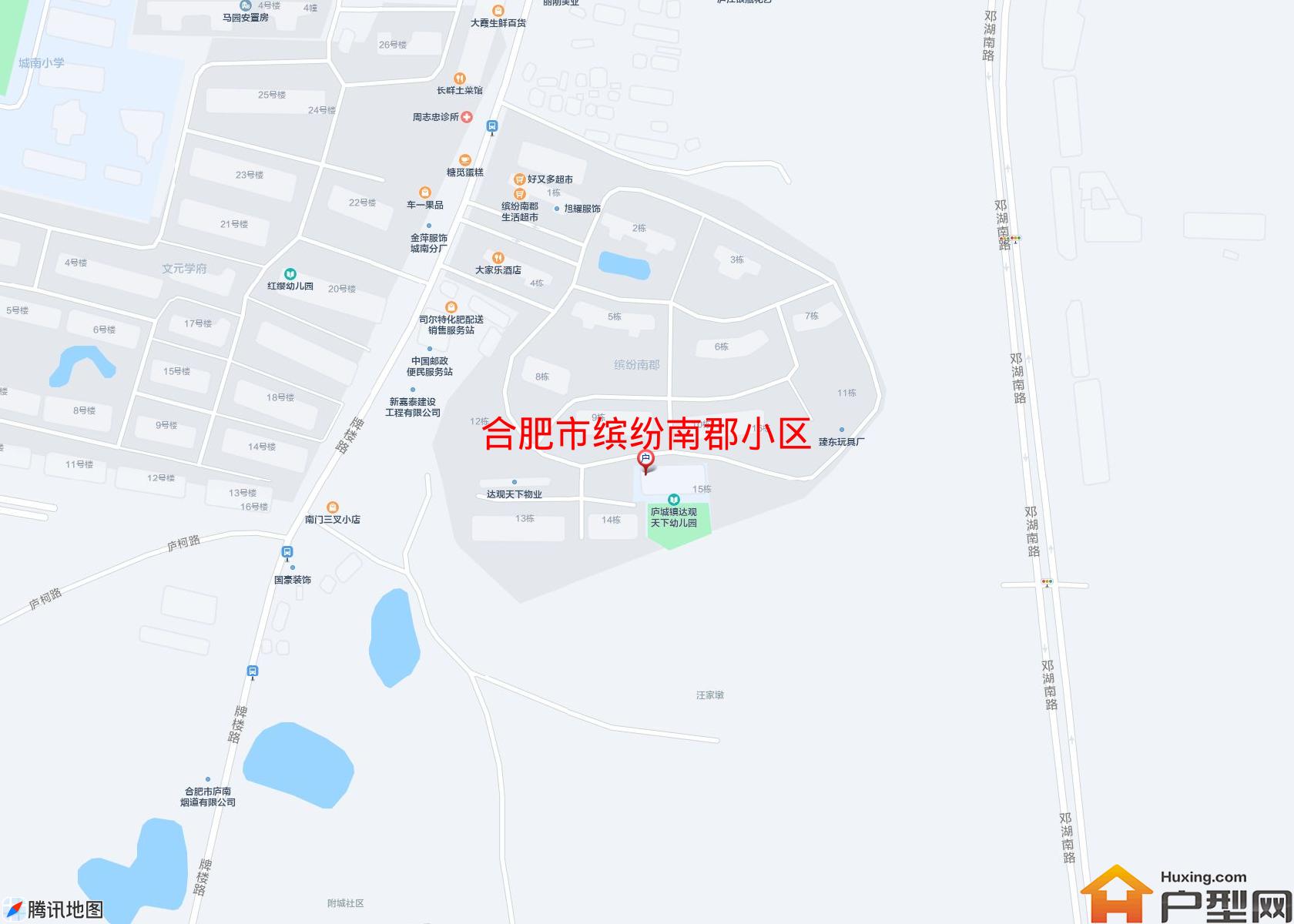 缤纷南郡小区小区 - 户型网