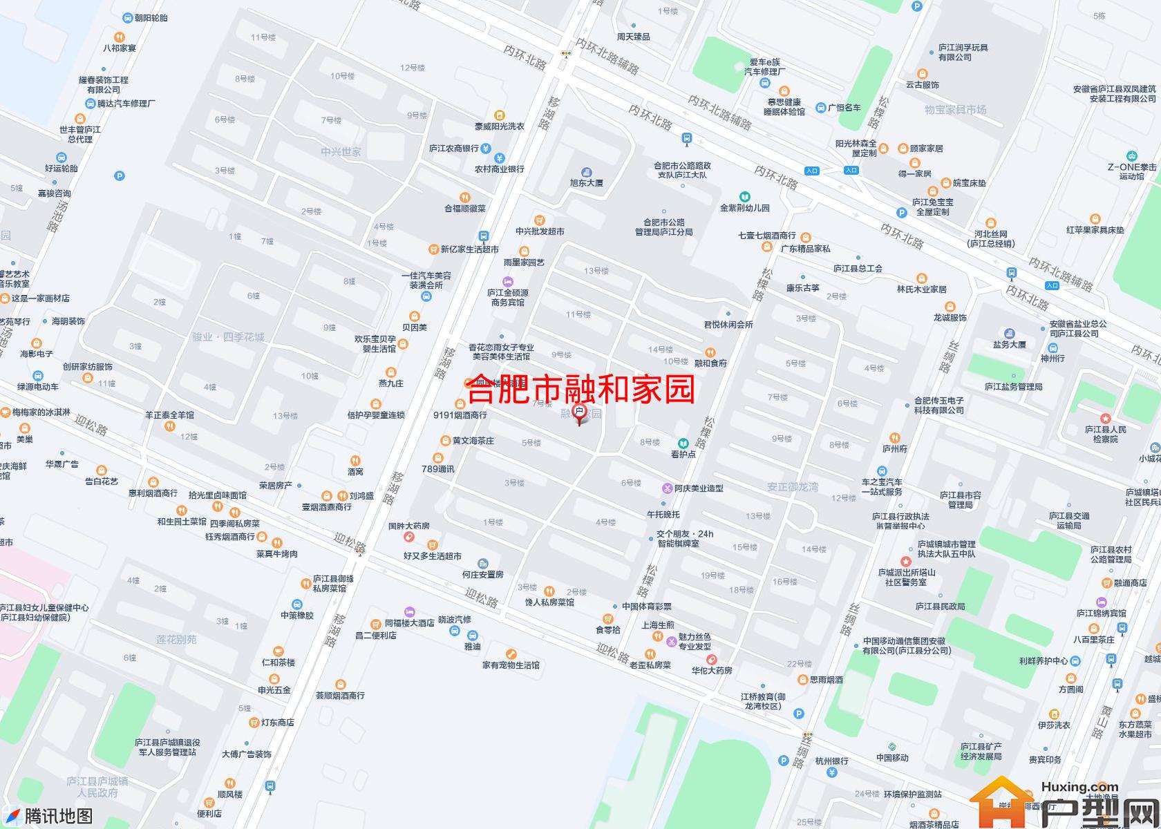 融和家园小区 - 户型网