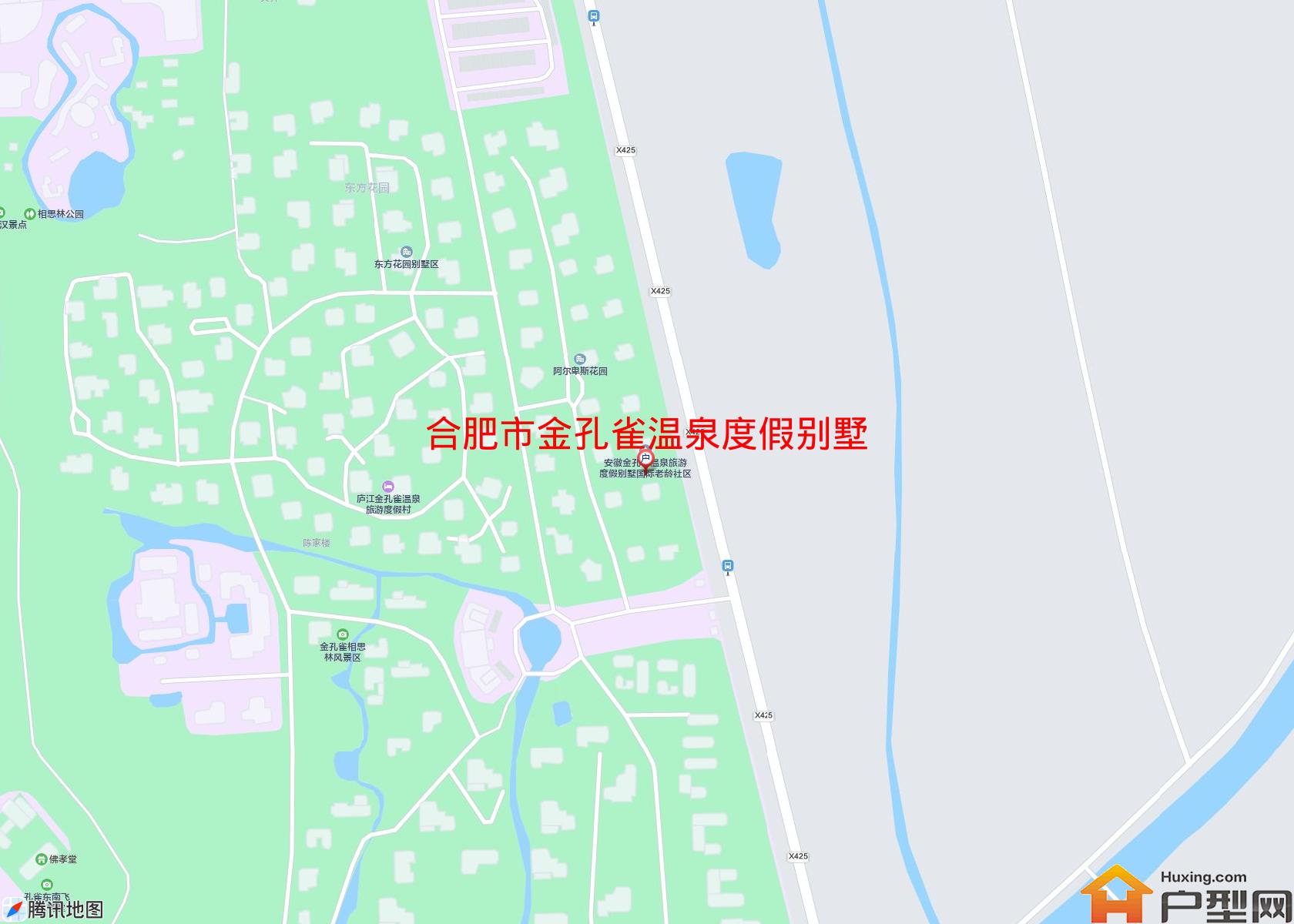 金孔雀温泉度假别墅小区 - 户型网