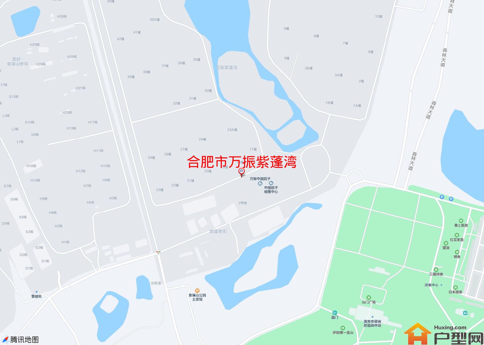 万振紫蓬湾小区 - 户型网
