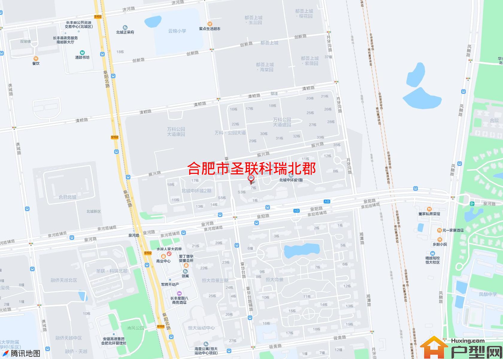 圣联科瑞北郡小区 - 户型网 圣联科瑞北郡小区 - 户型网