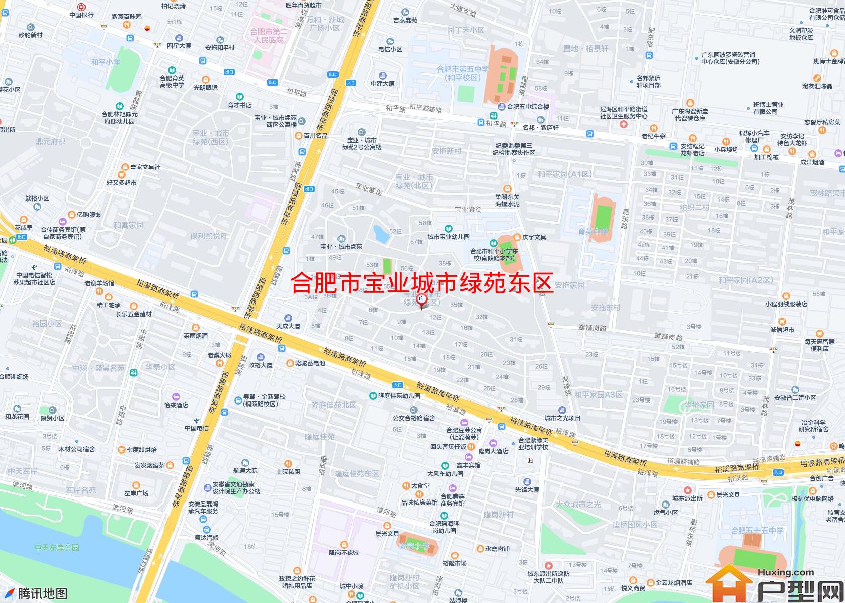 宝业城市绿苑东区小区 - 户型网