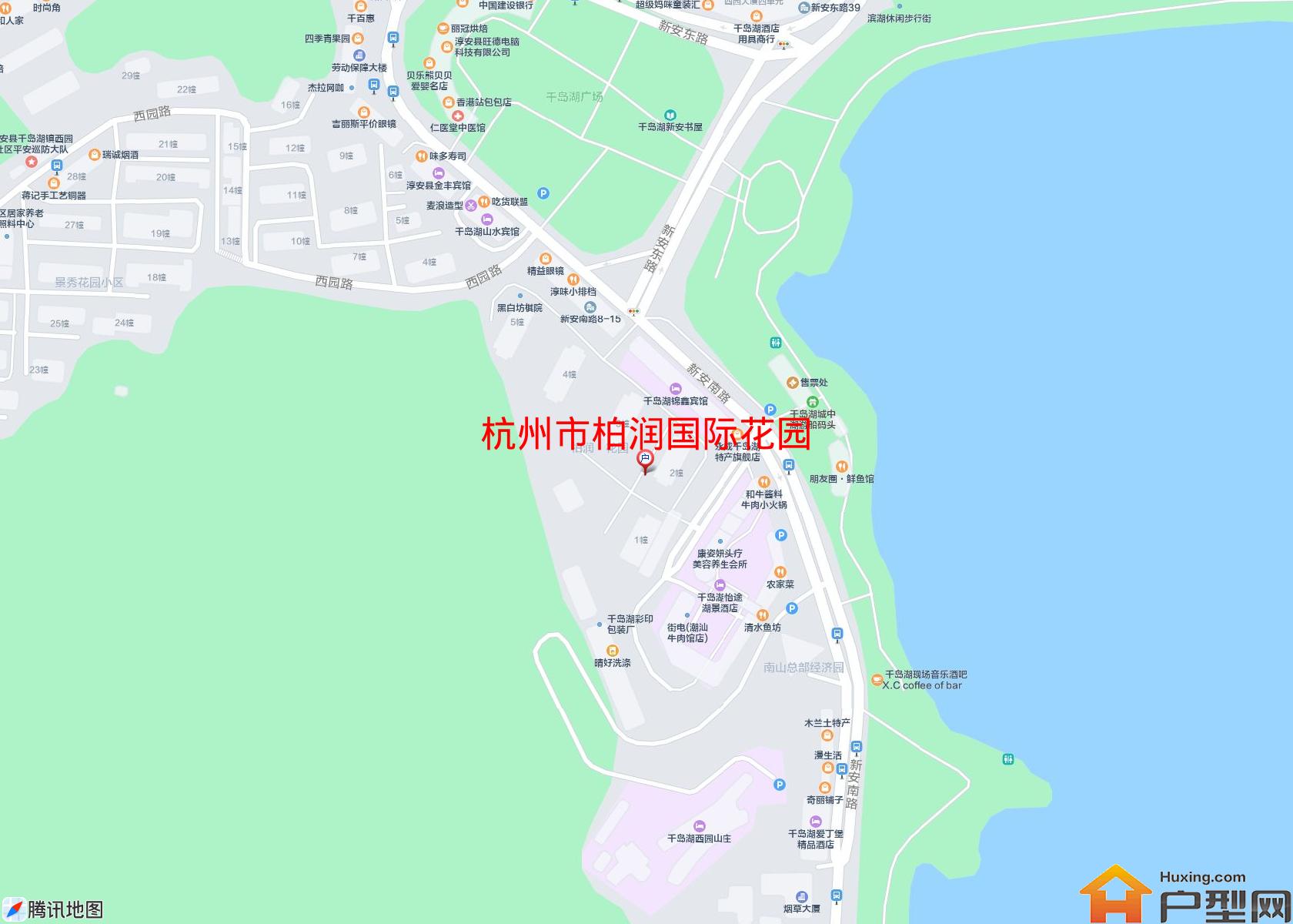 柏润国际花园小区 - 户型网