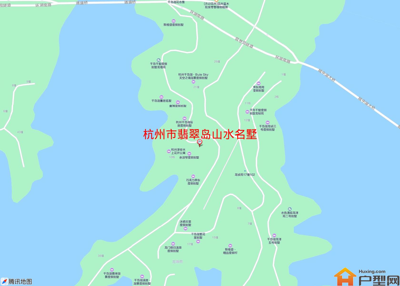 翡翠岛山水名墅小区 - 户型网