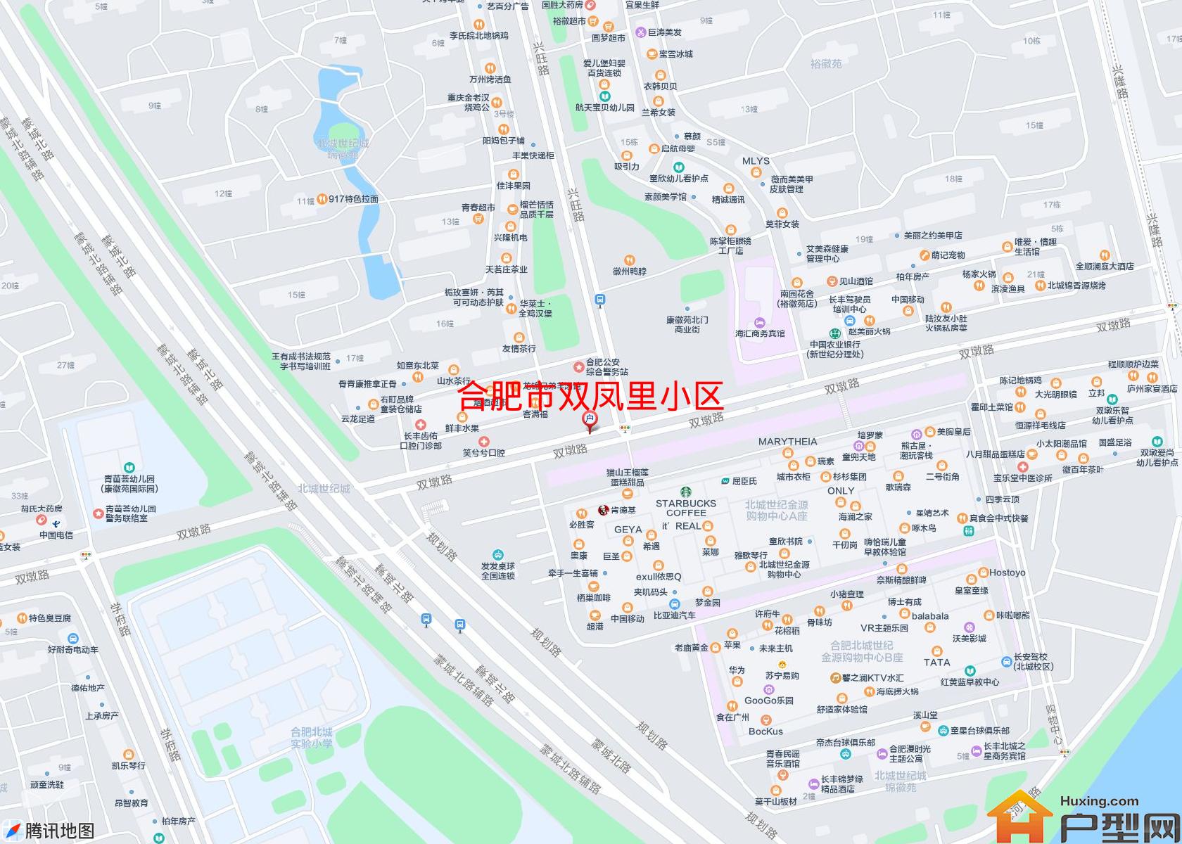 双凤里小区小区 - 户型网