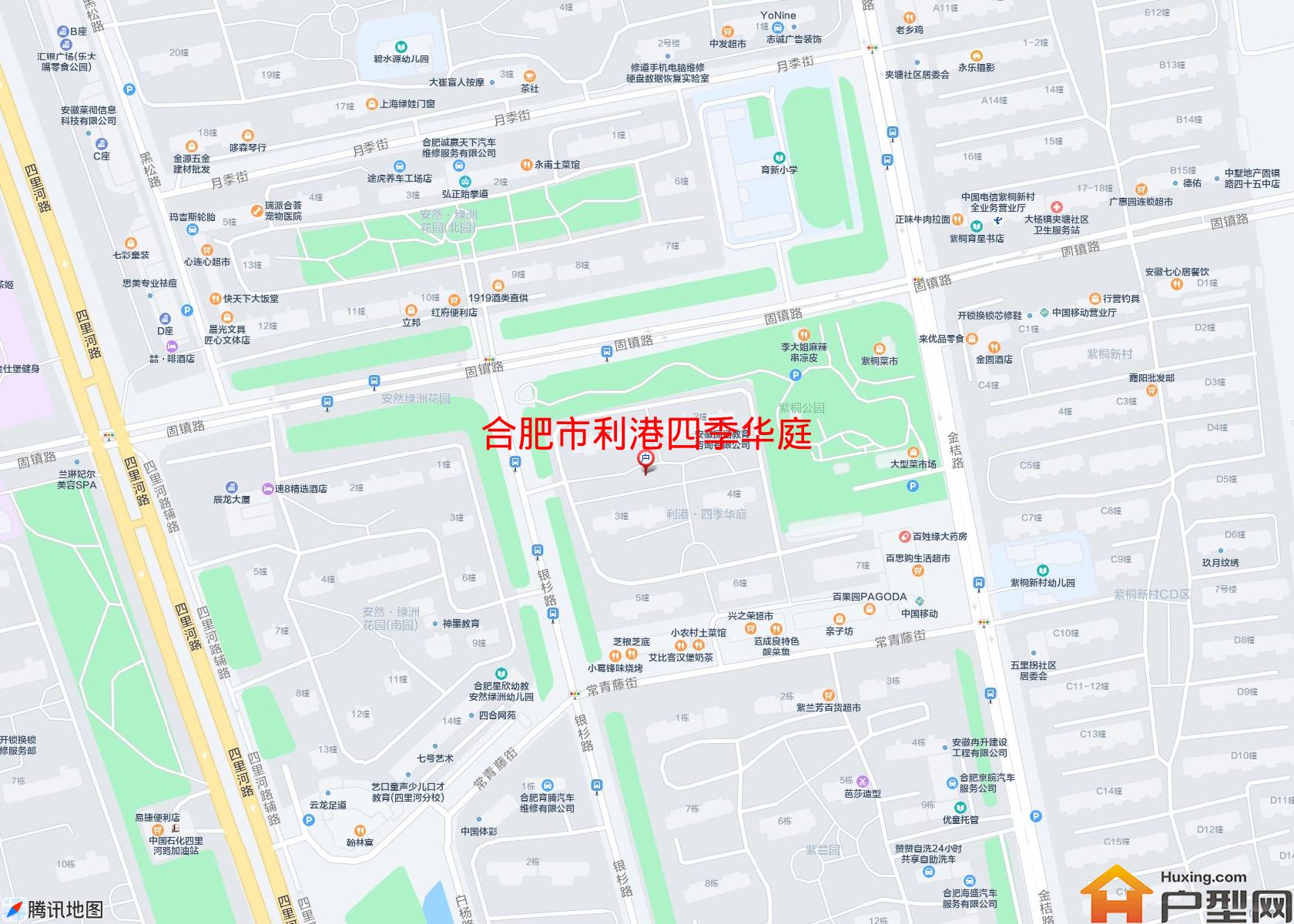 利港四季华庭小区 - 户型网