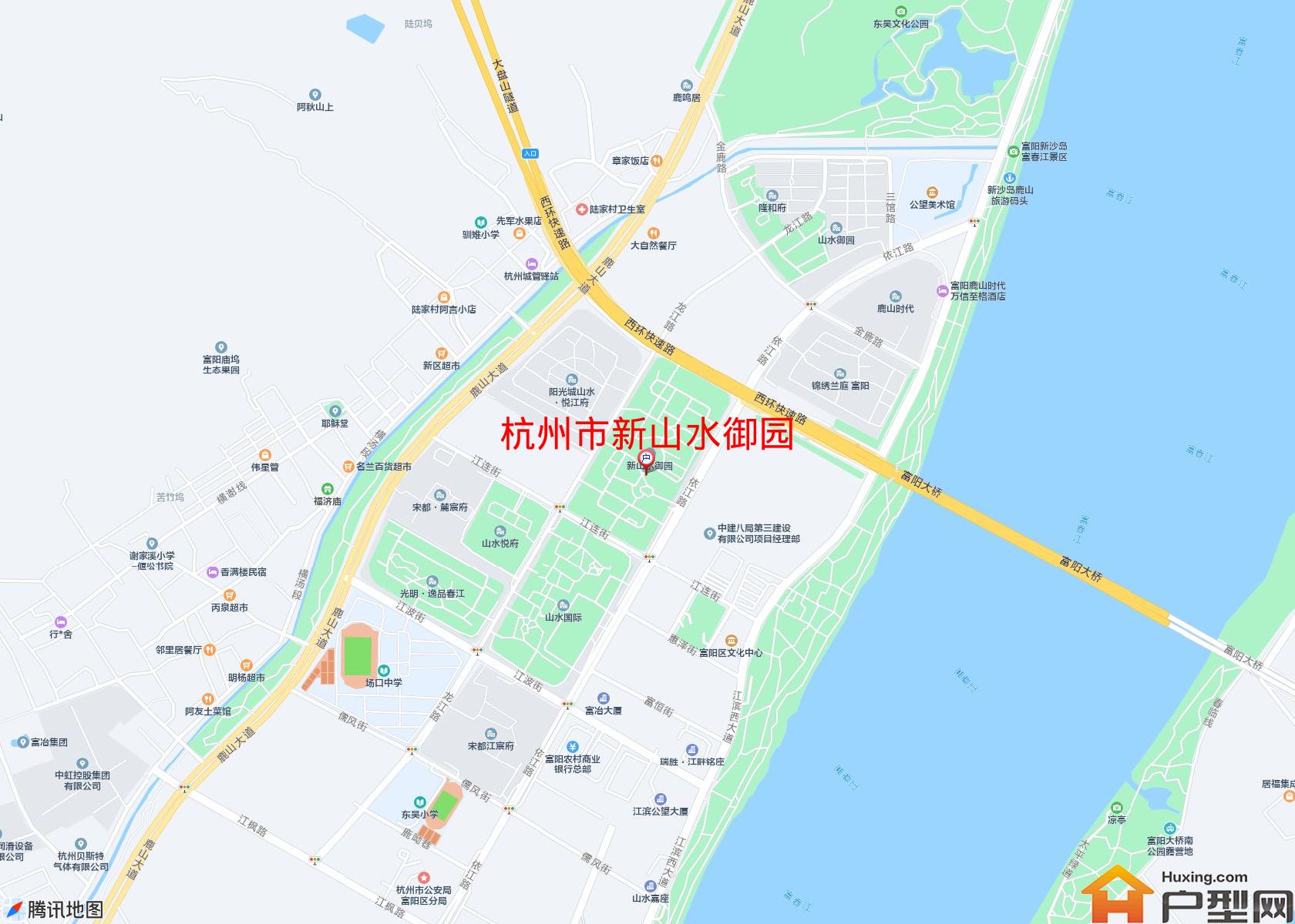 新山水御园小区 - 户型网