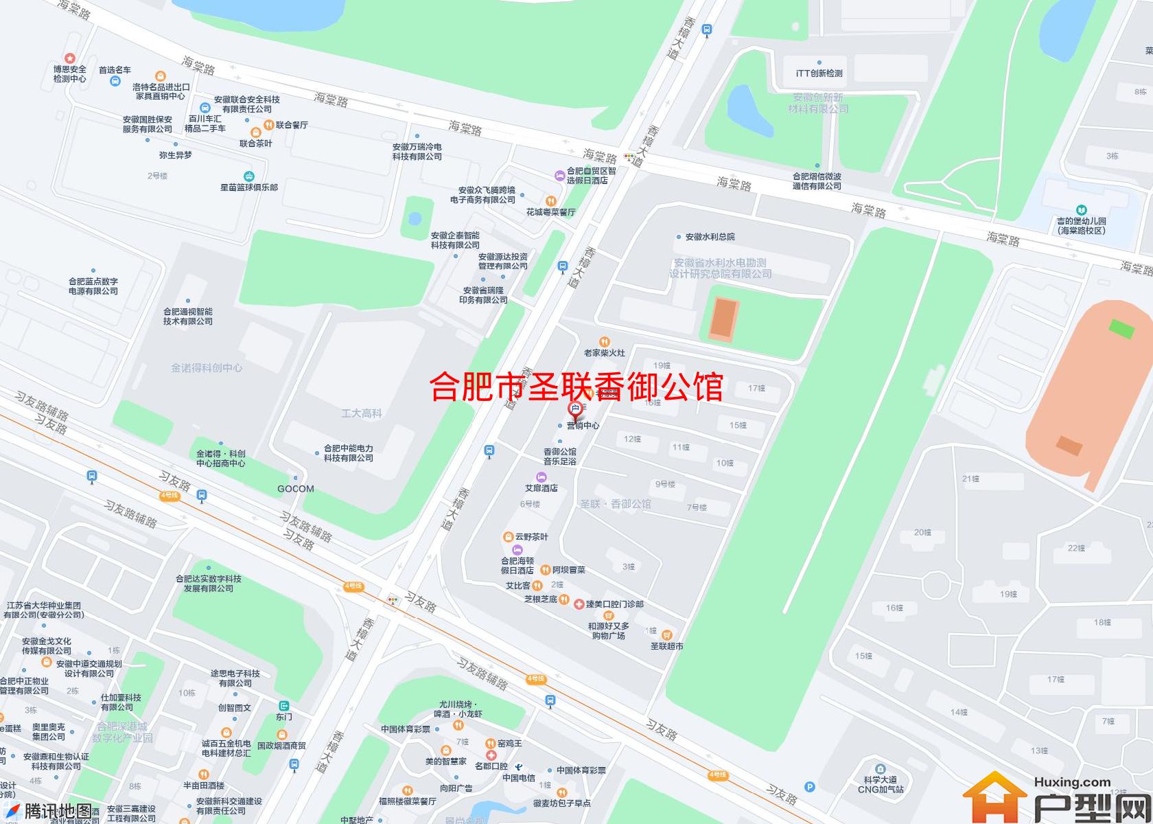 圣联香御公馆小区 - 户型网