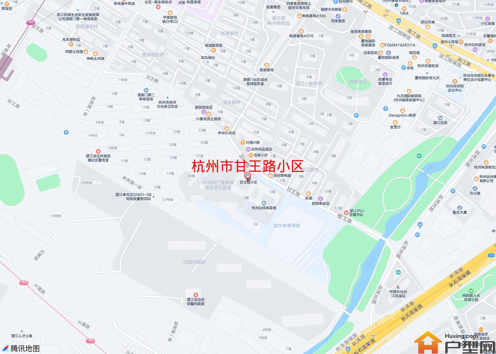 甘王路小区小区 - 户型网
