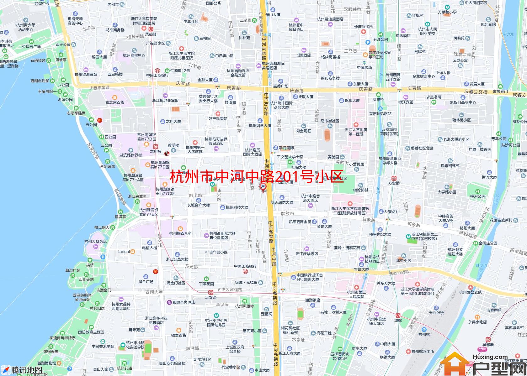 中河中路201号小区小区 - 户型网