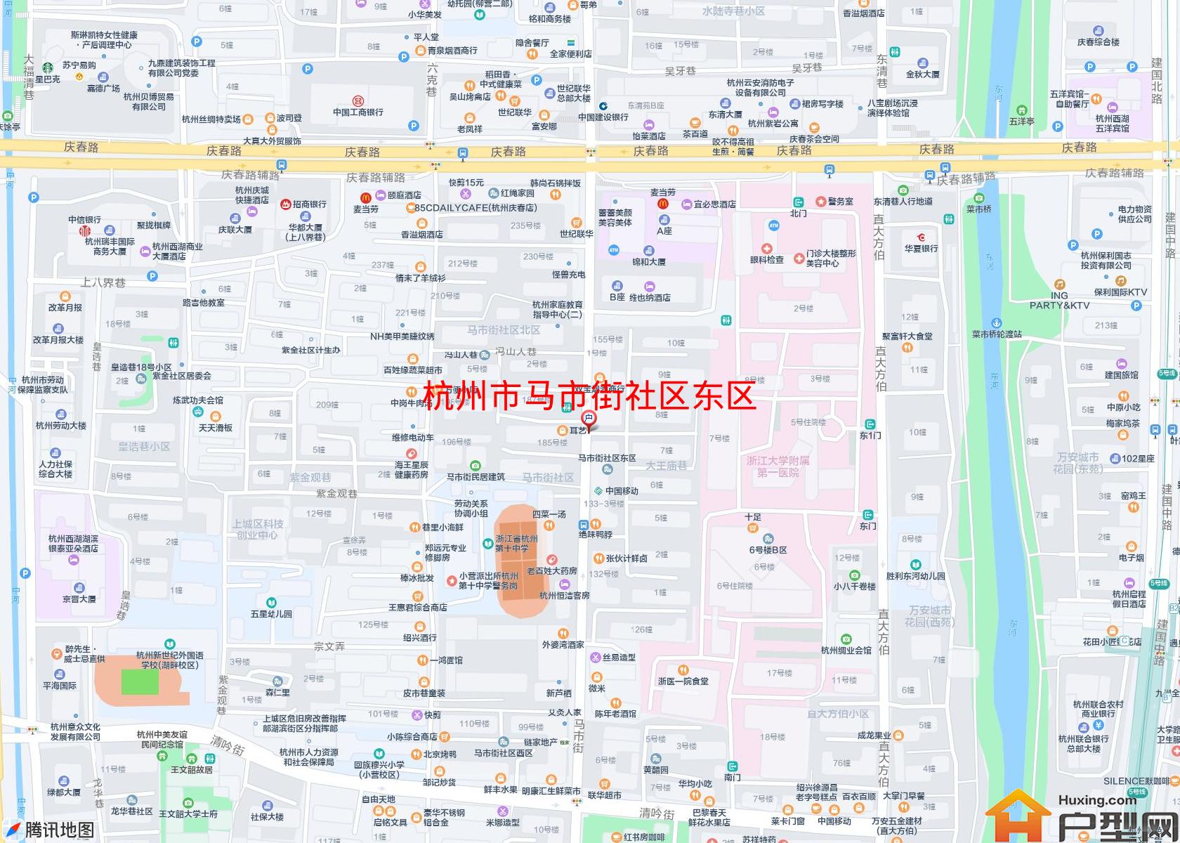 马市街社区东区小区 - 户型网