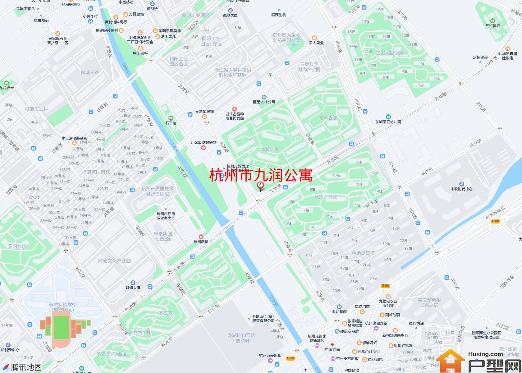 九润公寓小区 - 户型网