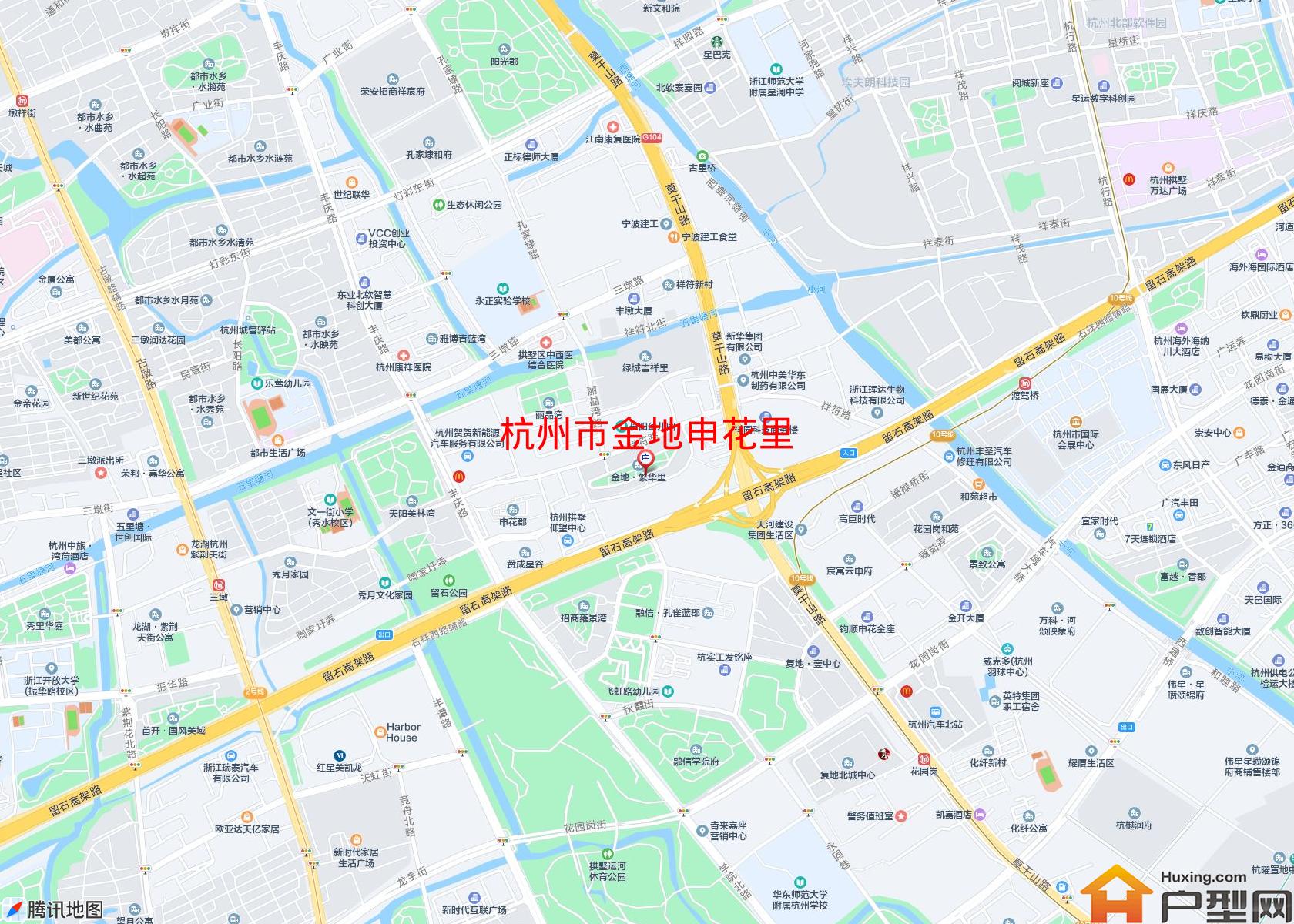 金地申花里小区 - 户型网