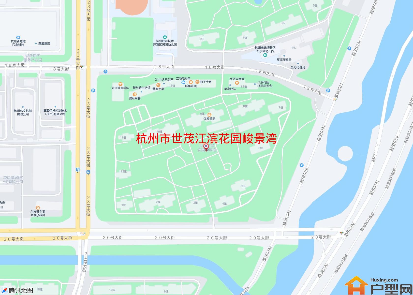 世茂江滨花园峻景湾小区 - 户型网