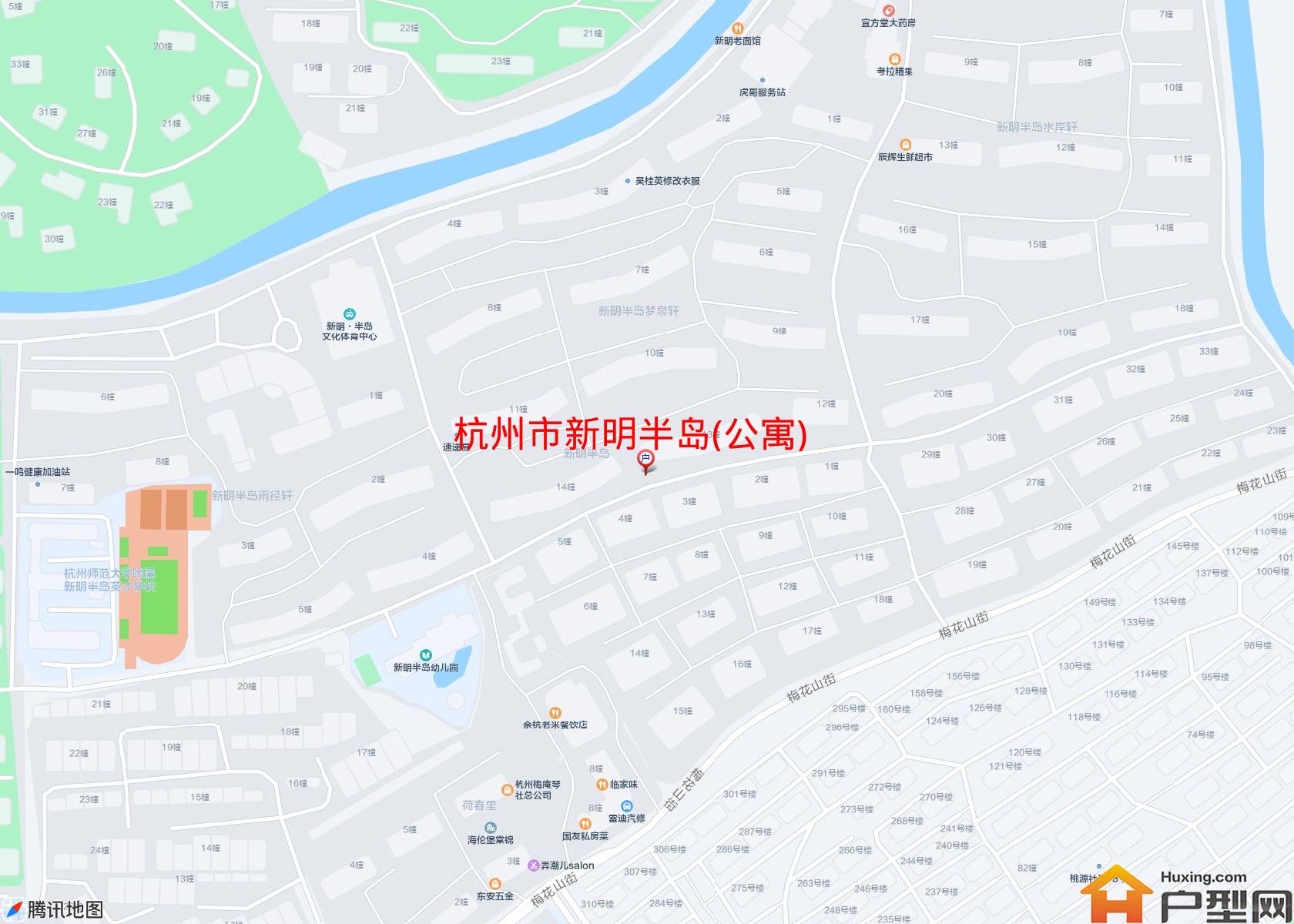 新明半岛(公寓)小区 - 户型网