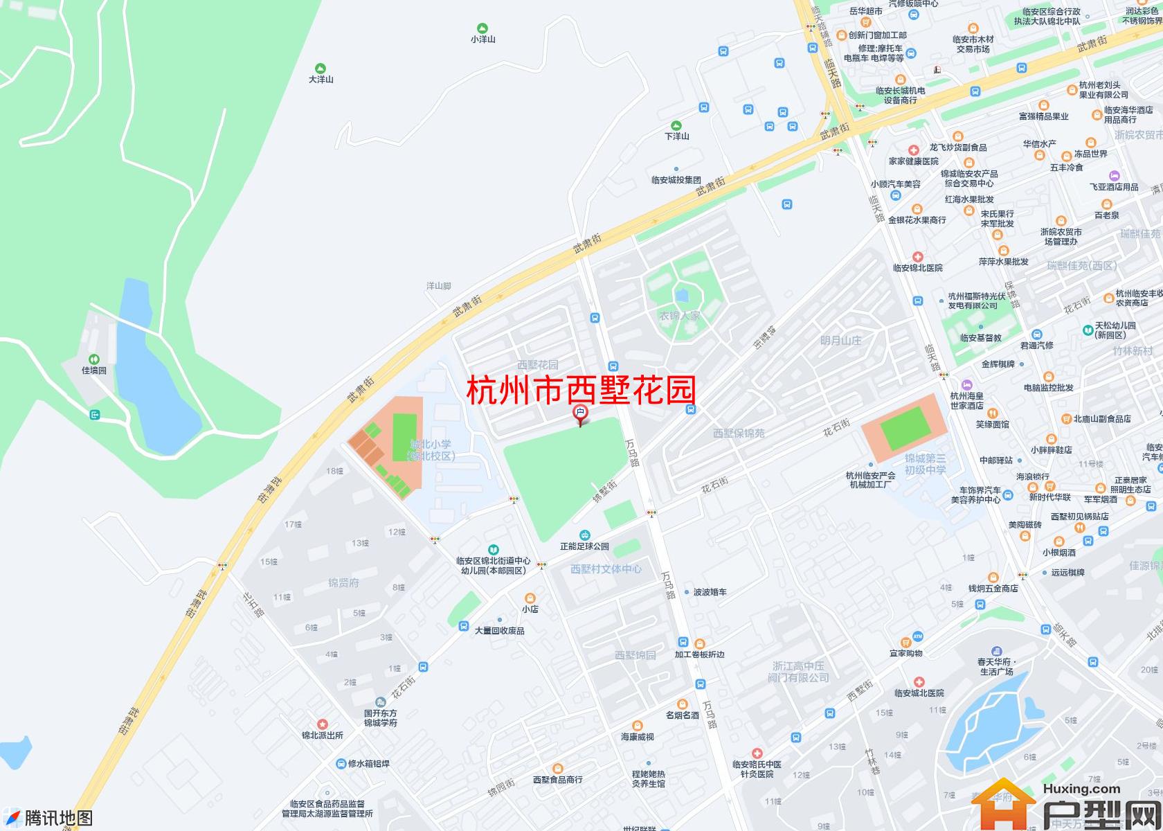西墅花园小区 - 户型网