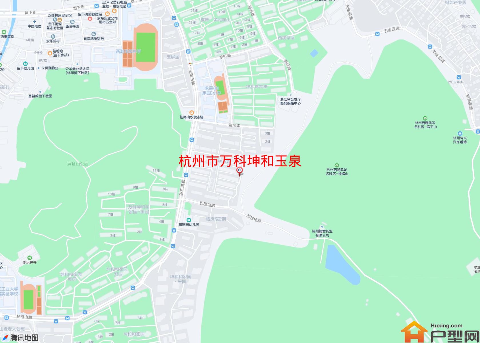 万科坤和玉泉小区 - 户型网