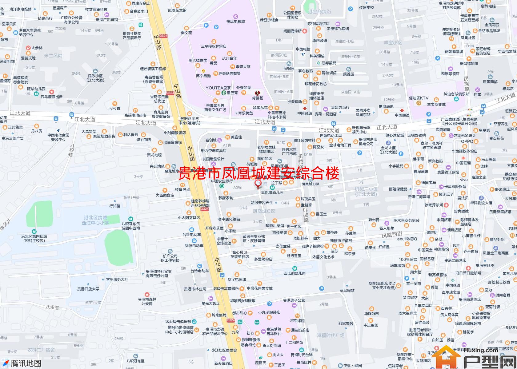 凤凰城建安综合楼小区 - 户型网