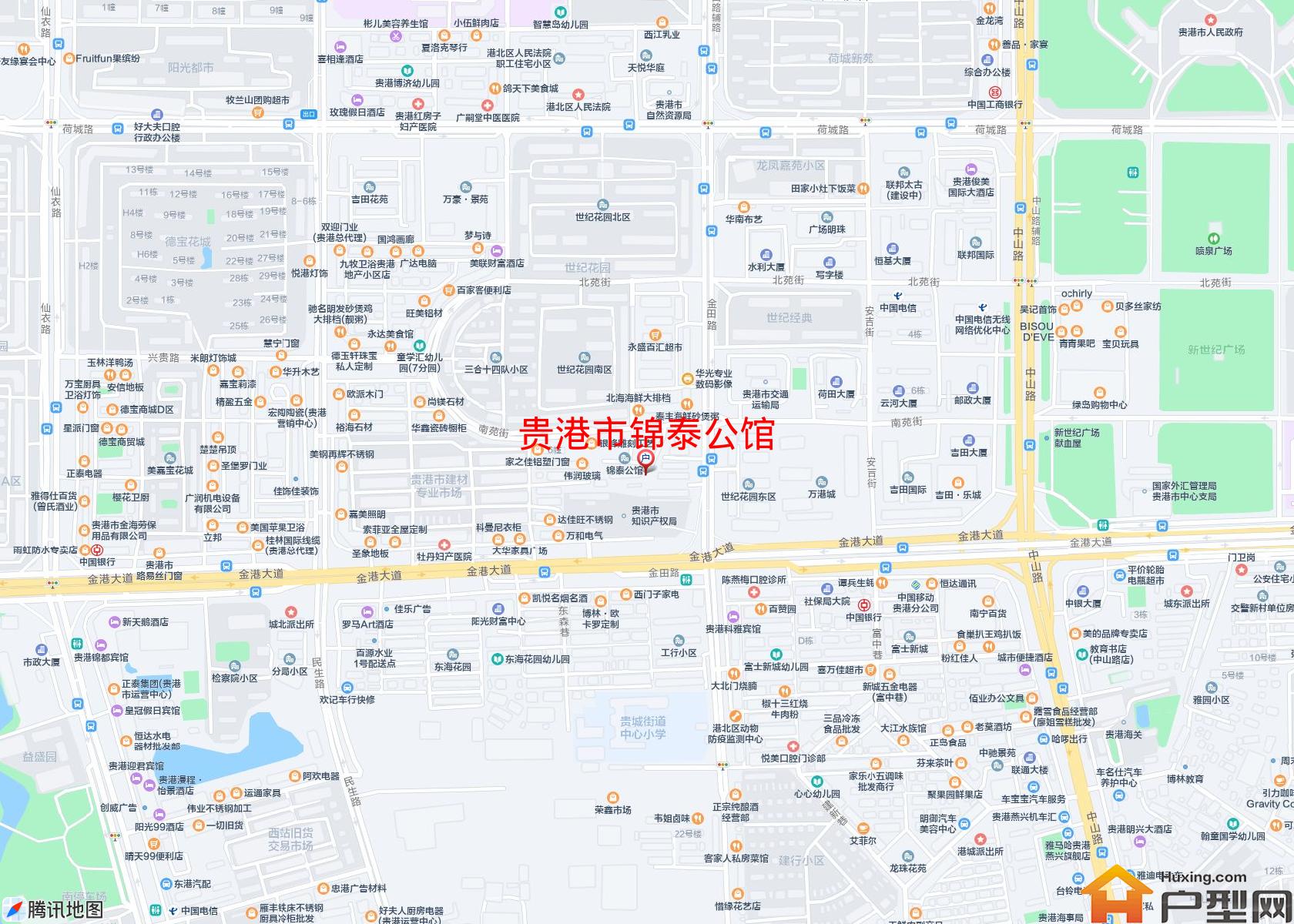 锦泰公馆小区 - 户型网