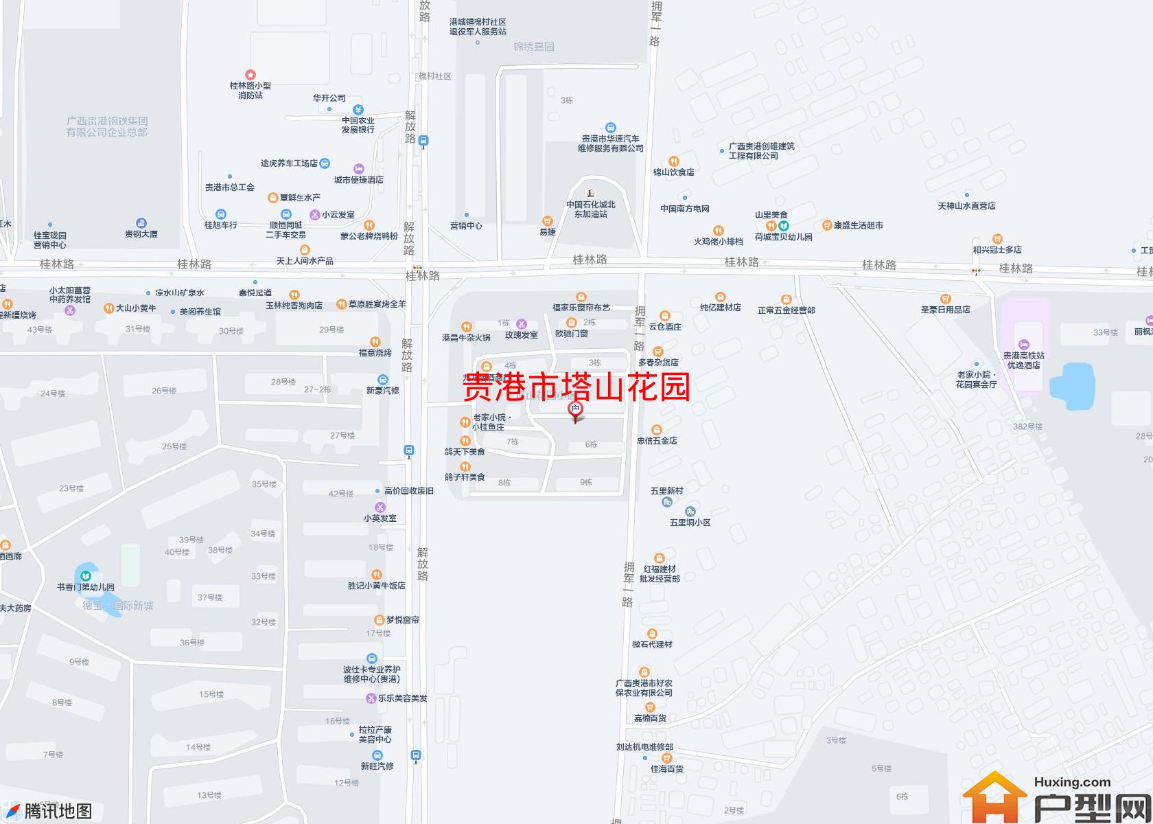 塔山花园小区 - 户型网