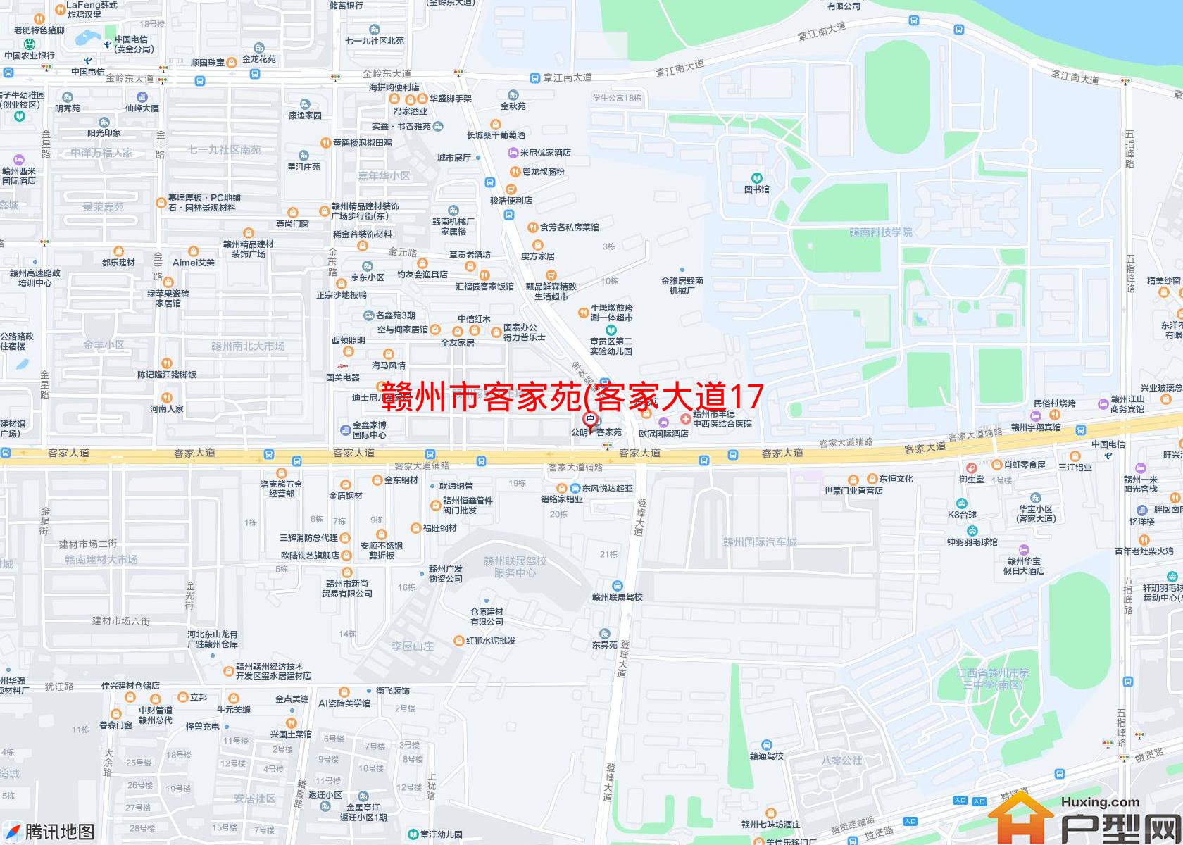 客家苑(客家大道176号)小区 - 户型网