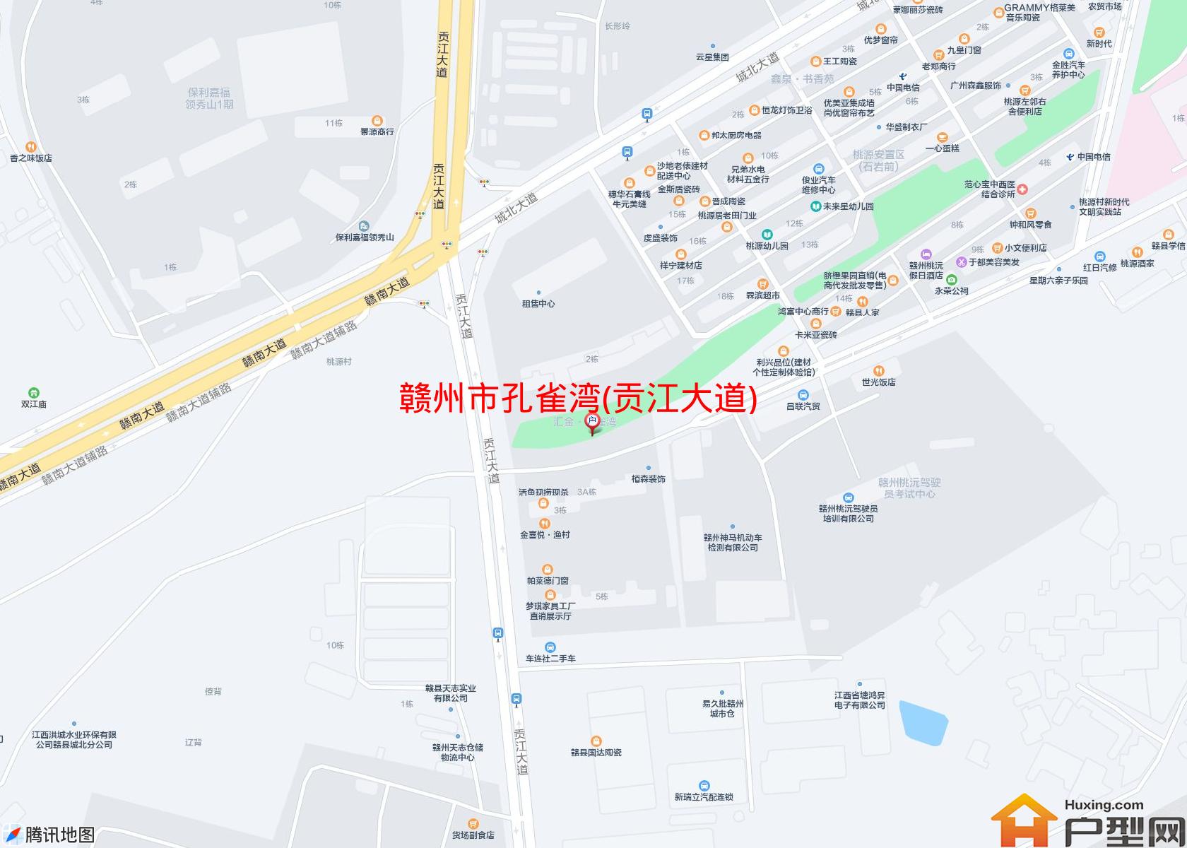 孔雀湾(贡江大道)小区 - 户型网