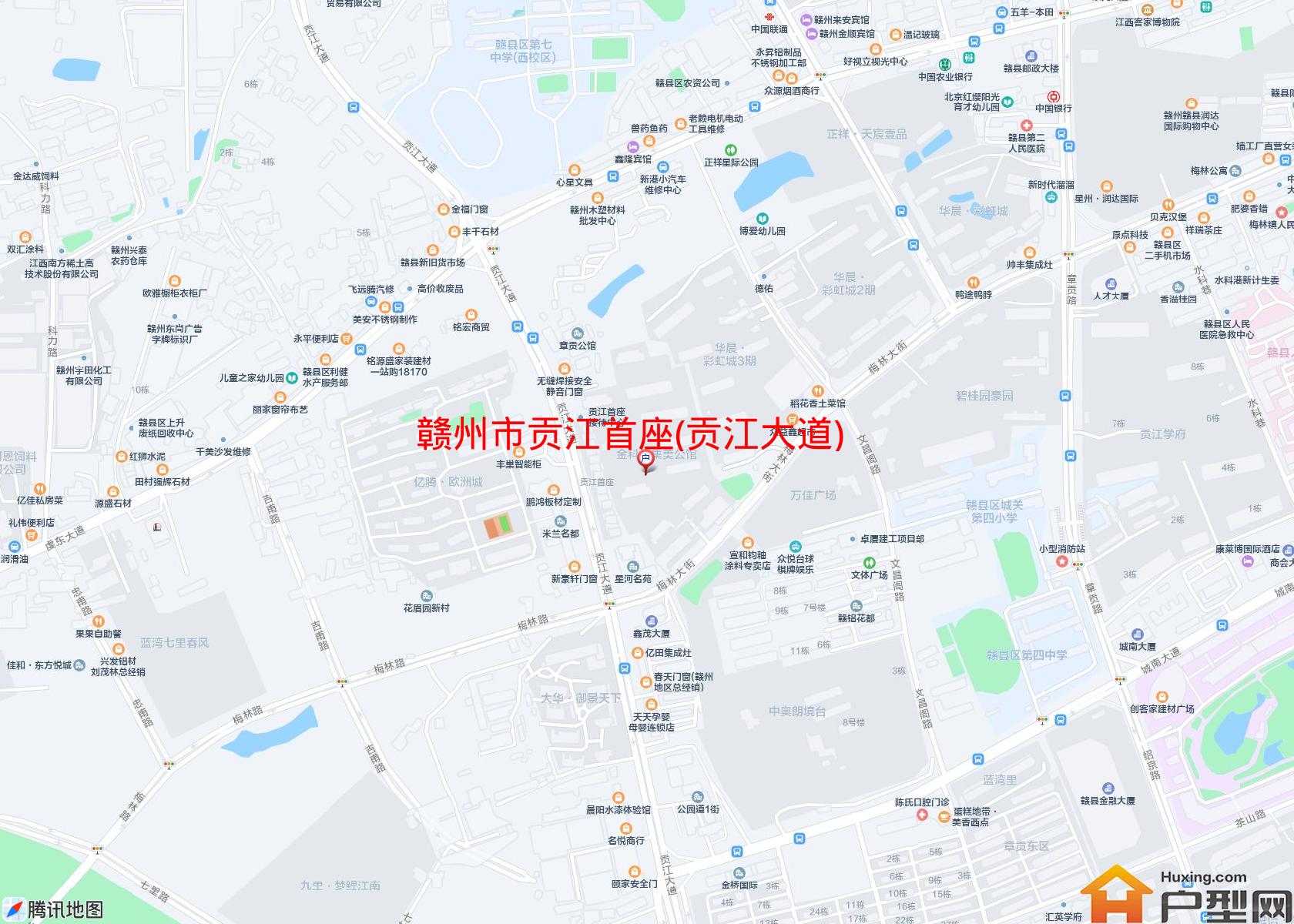 贡江首座(贡江大道)小区 - 户型网