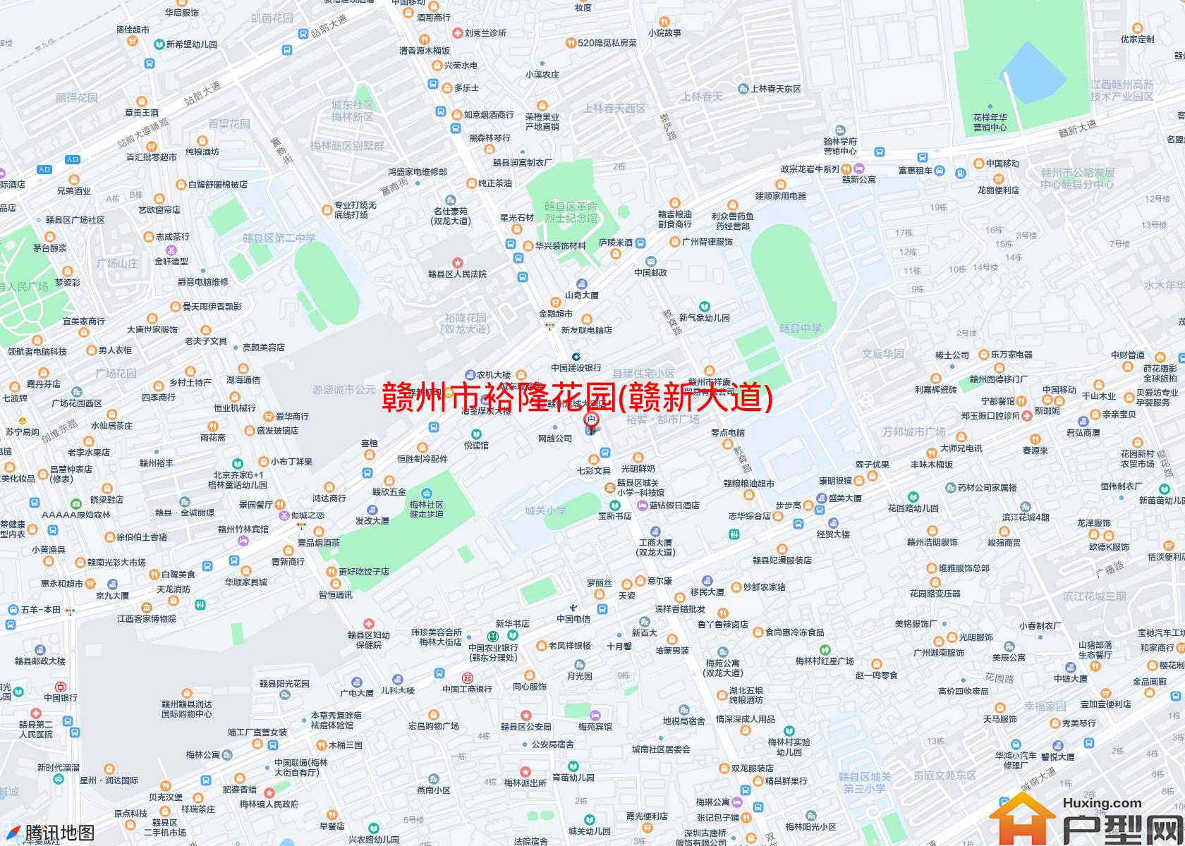 裕隆花园(赣新大道)小区 - 户型网