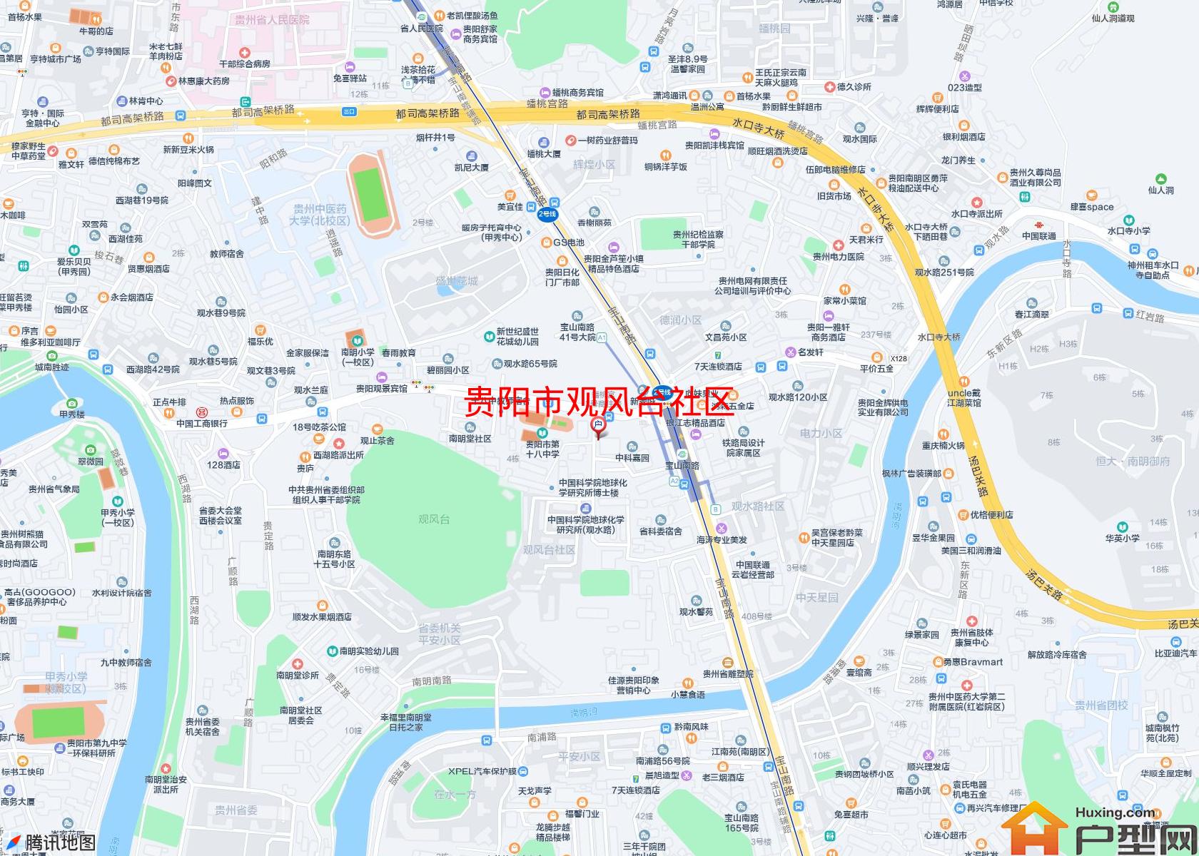 观风台社区小区 - 户型网