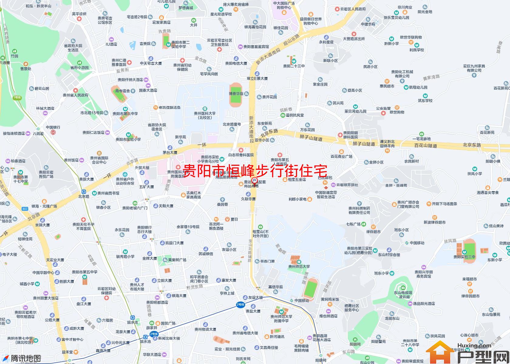 恒峰步行街住宅小区 - 户型网