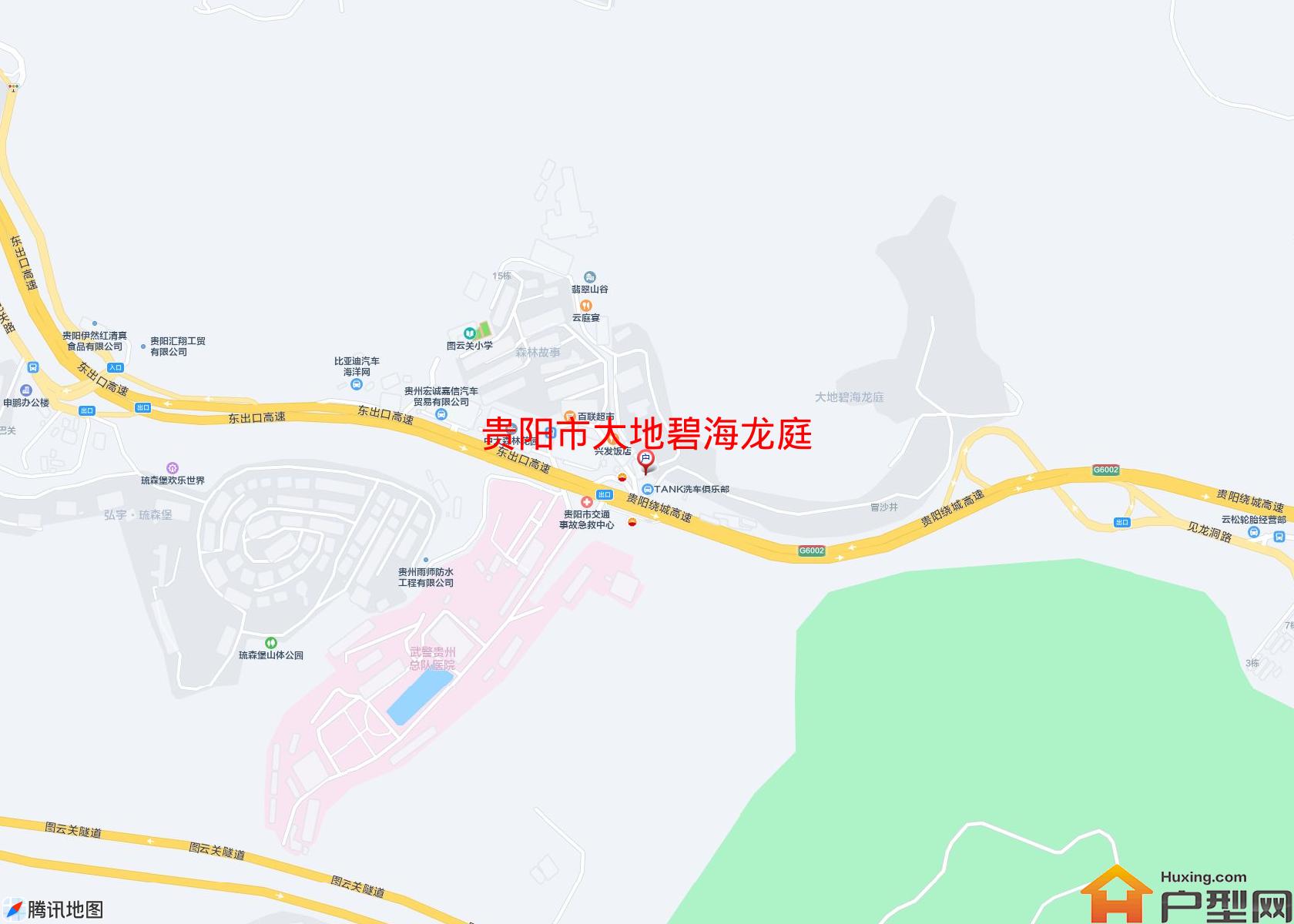 大地碧海龙庭小区 - 户型网