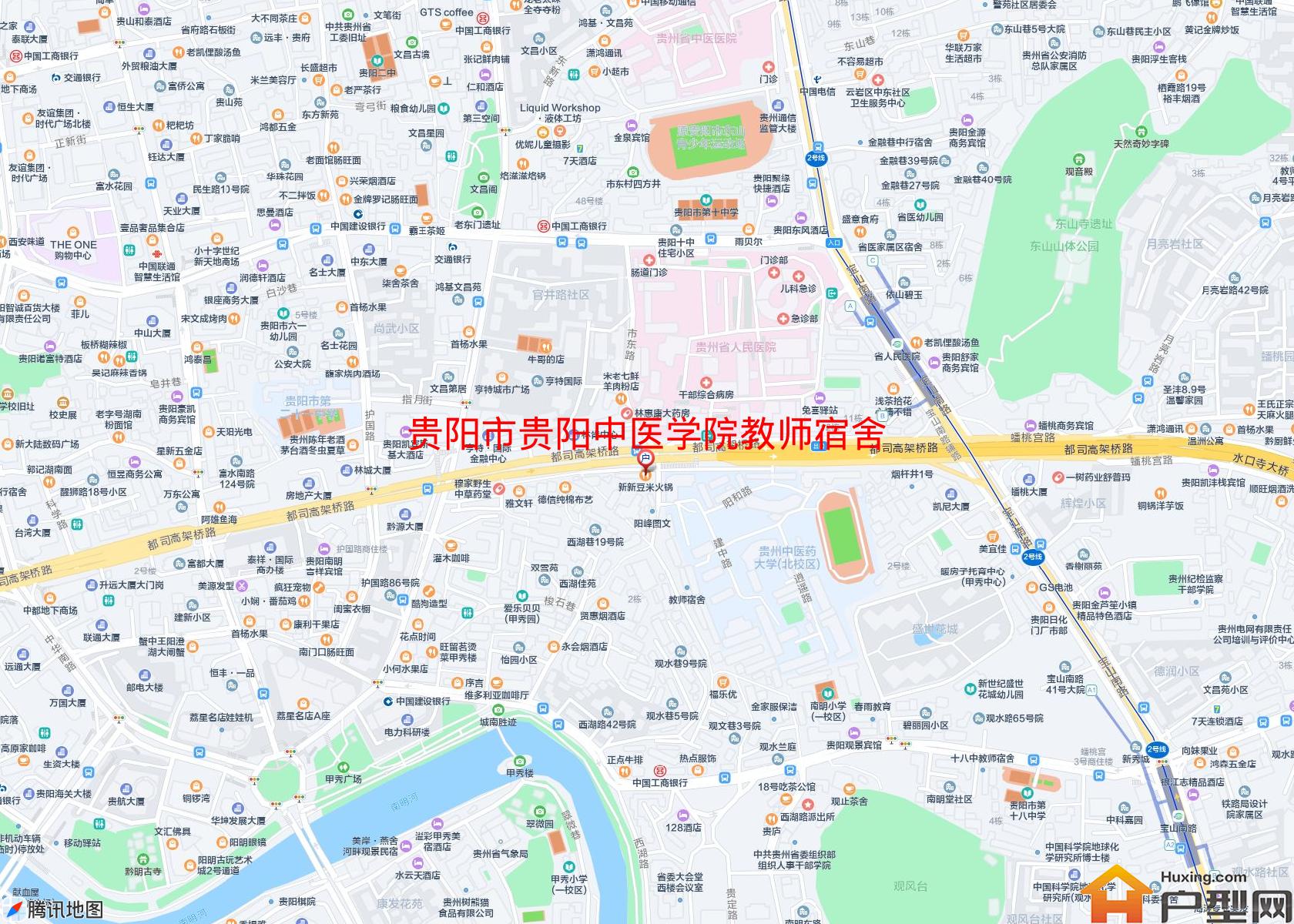 贵阳中医学院教师宿舍小区 - 户型网