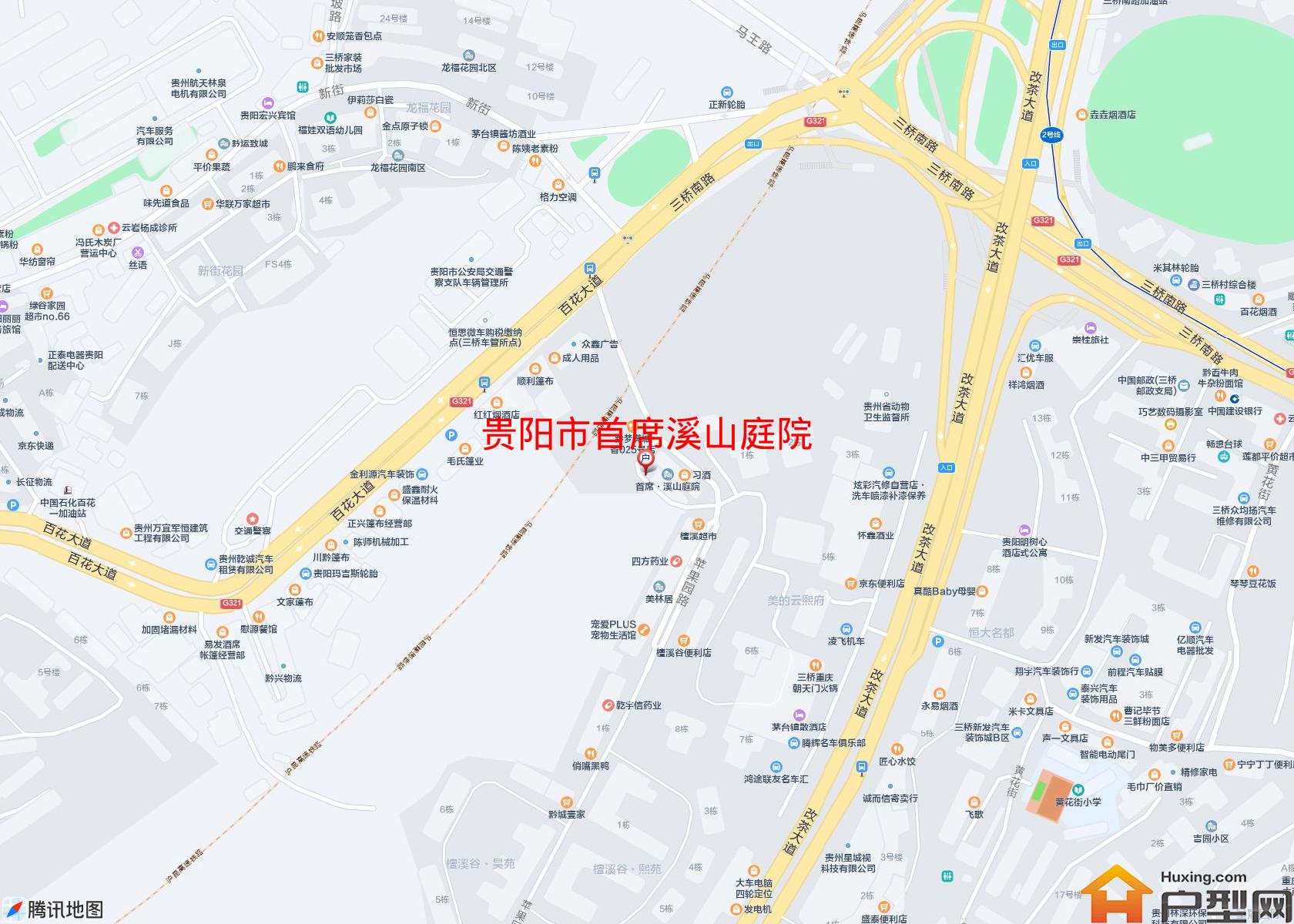首席溪山庭院小区 - 户型网