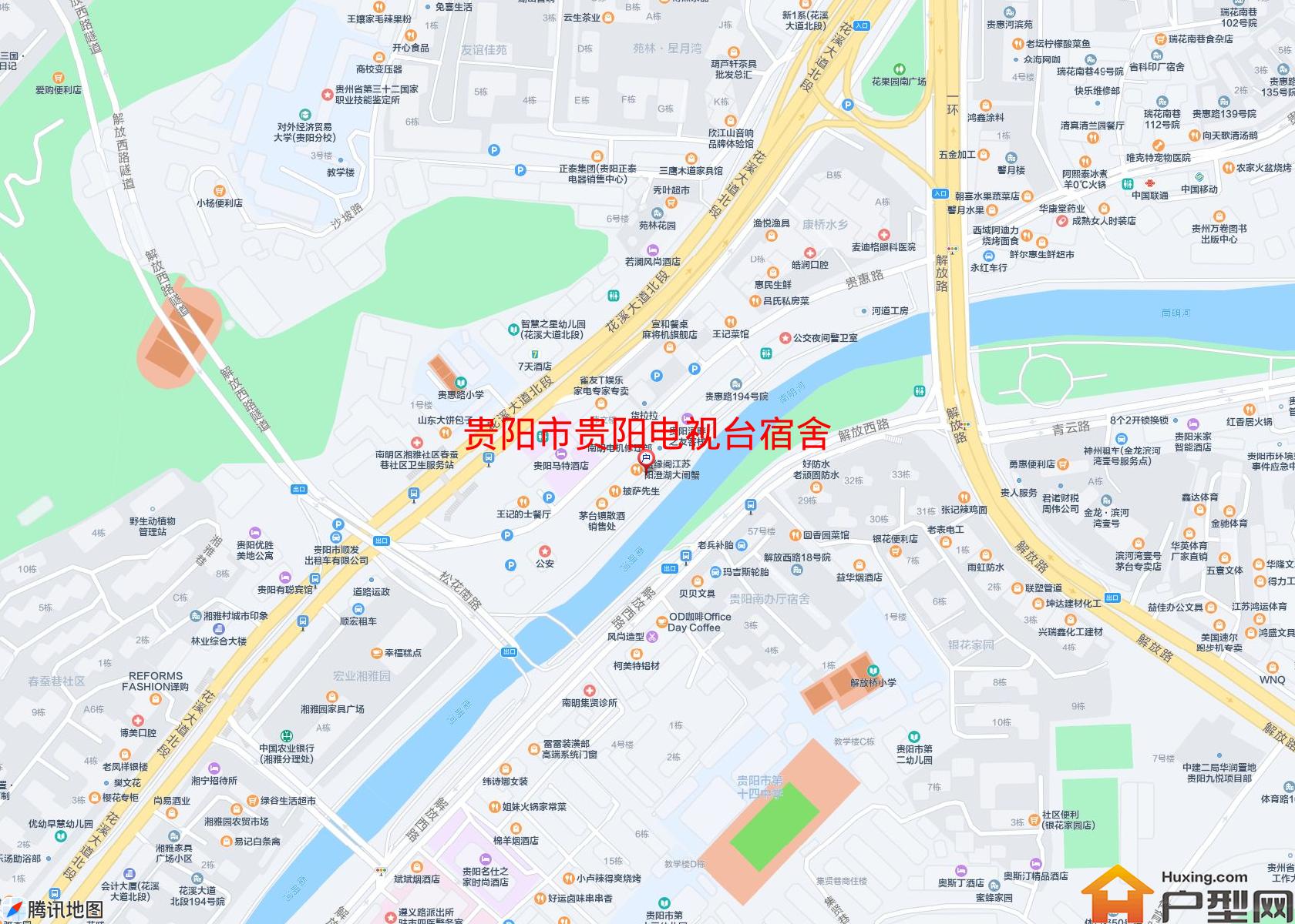 贵阳电视台宿舍小区 - 户型网