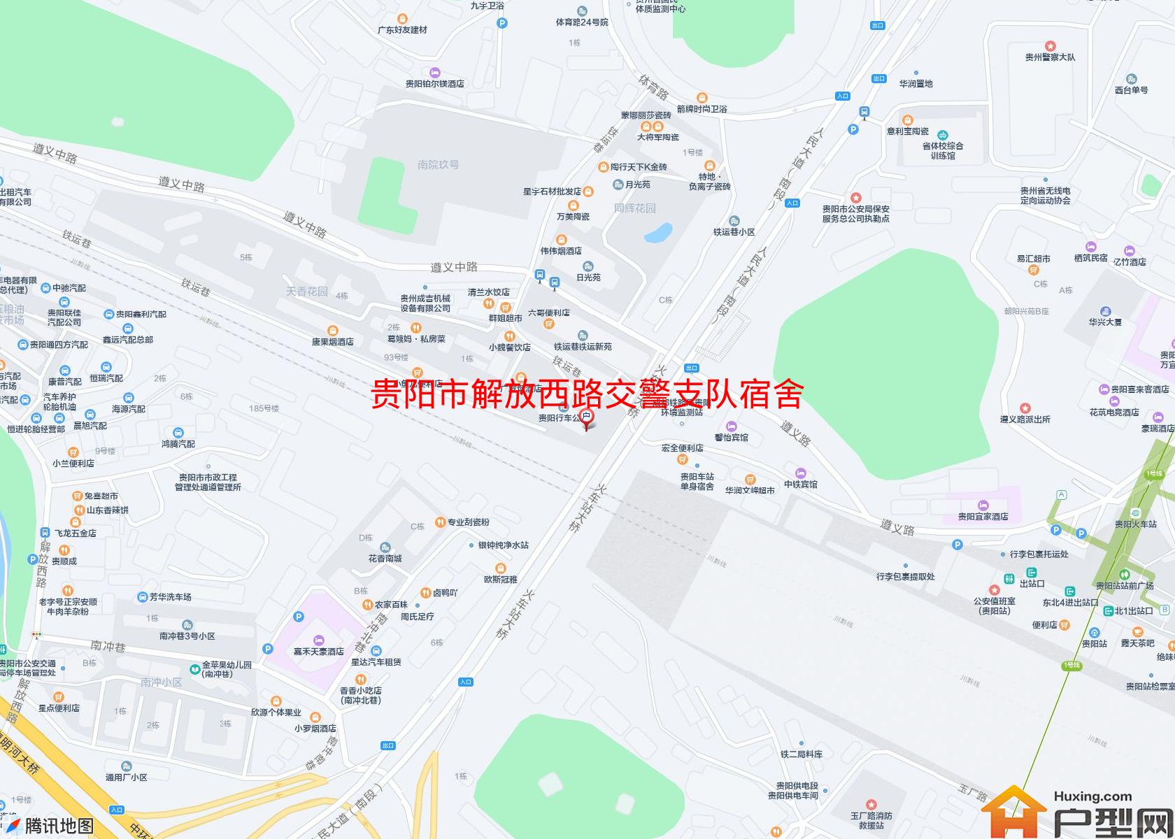解放西路交警支队宿舍小区 - 户型网
