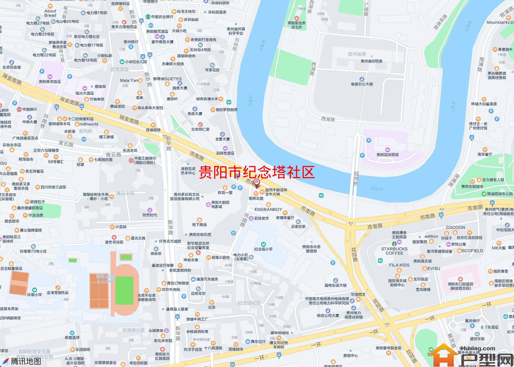 纪念塔社区小区 - 户型网
