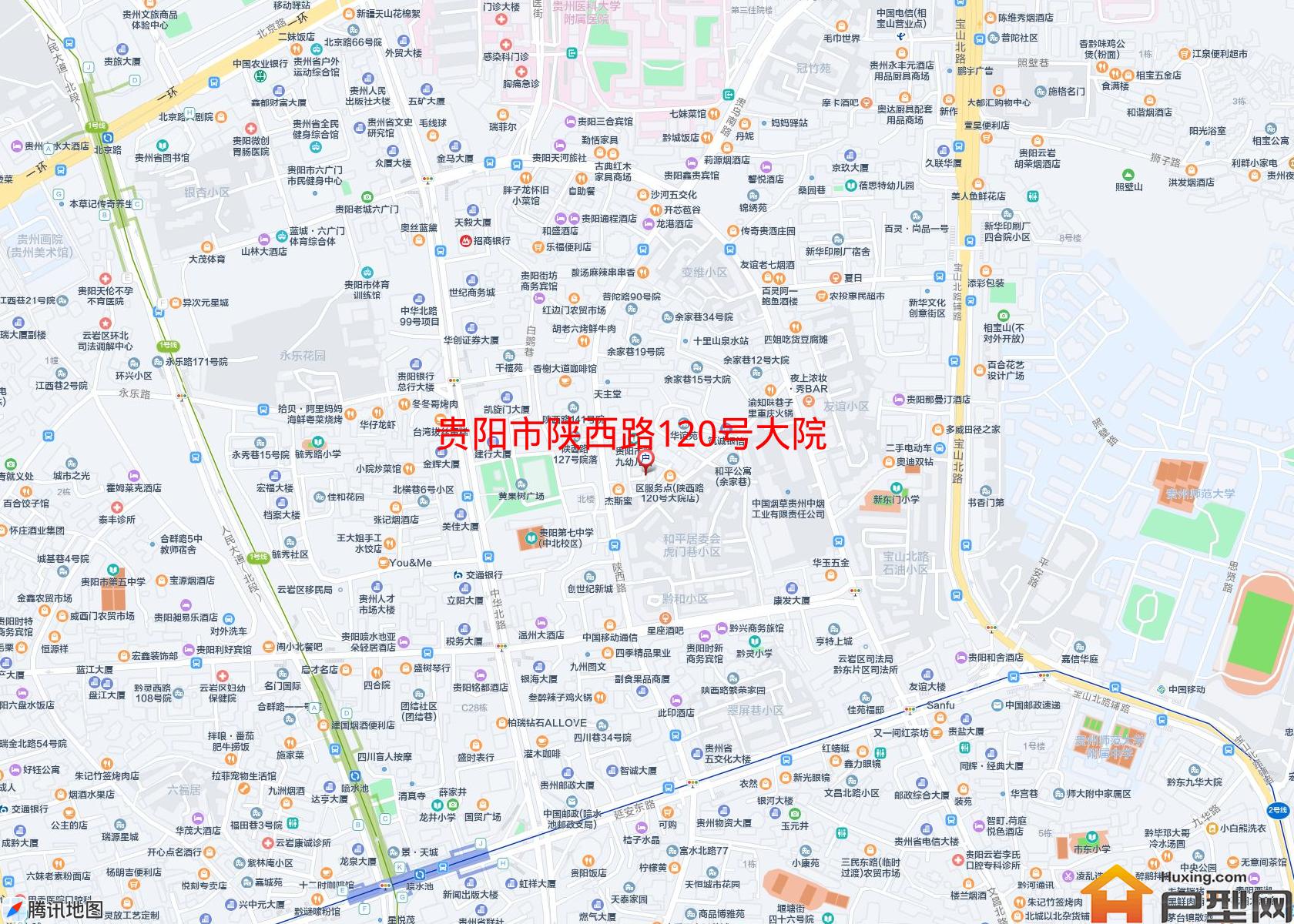 陕西路120号大院小区 - 户型网