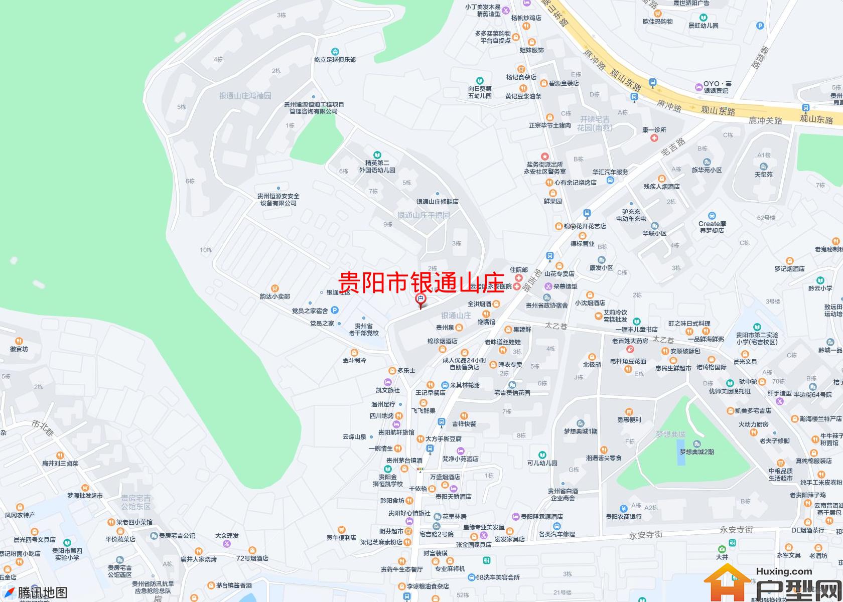 银通山庄小区 - 户型网