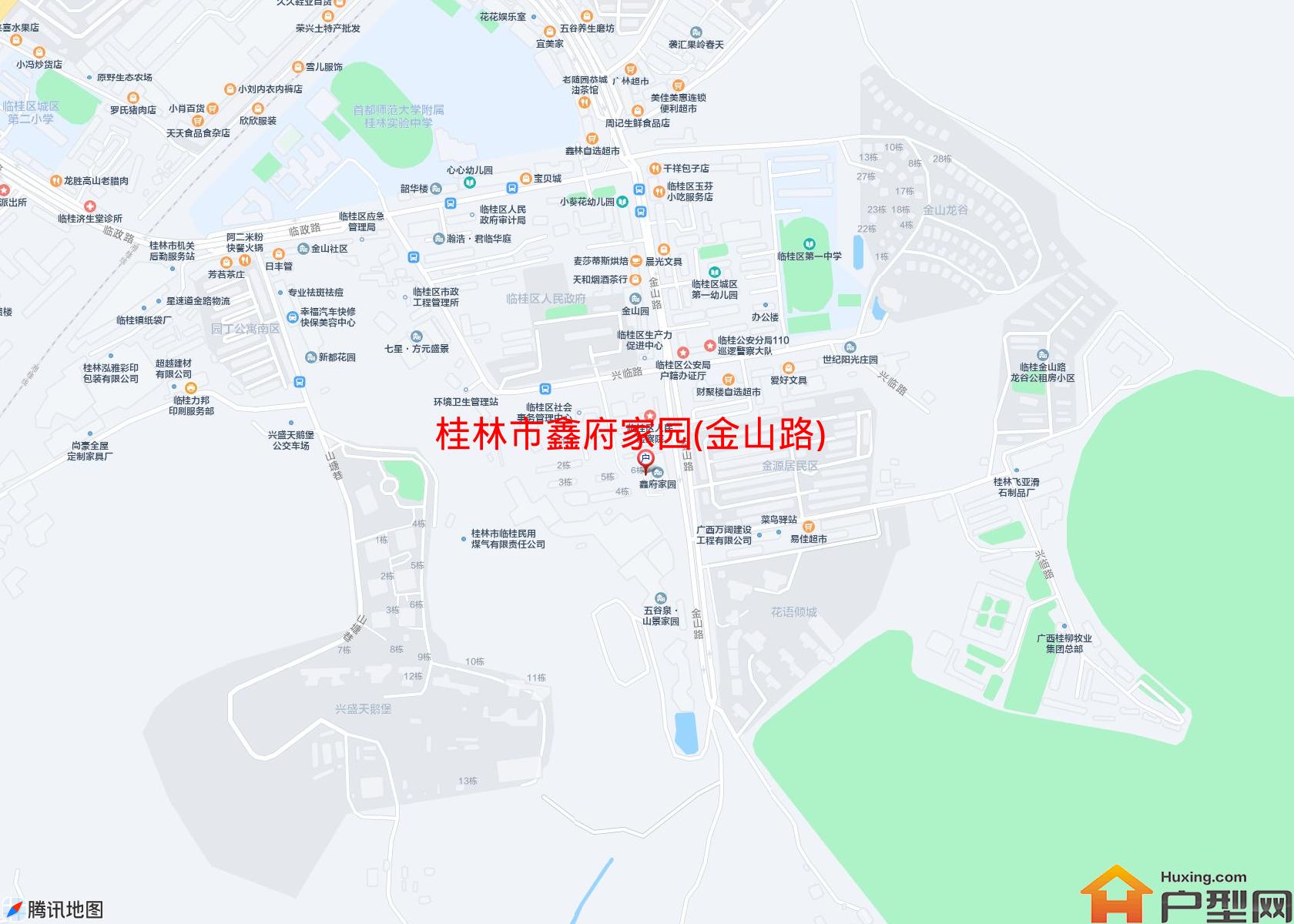鑫府家园(金山路)小区 - 户型网