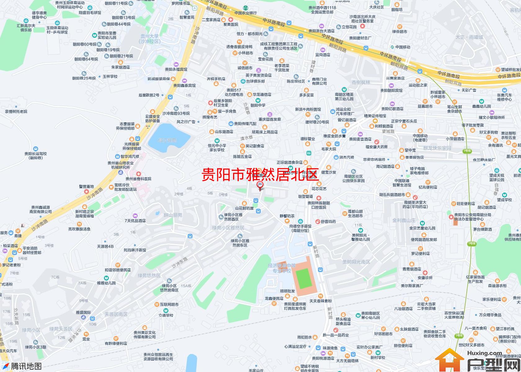 雅然居北区小区 - 户型网