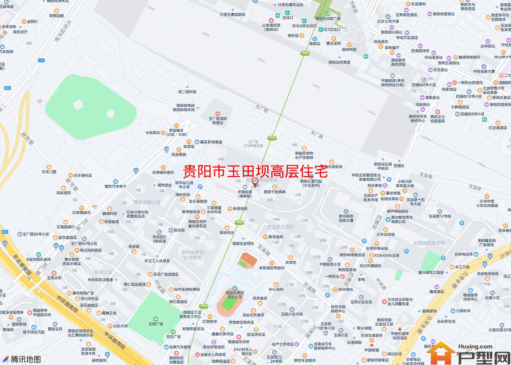 玉田坝高层住宅小区 - 户型网