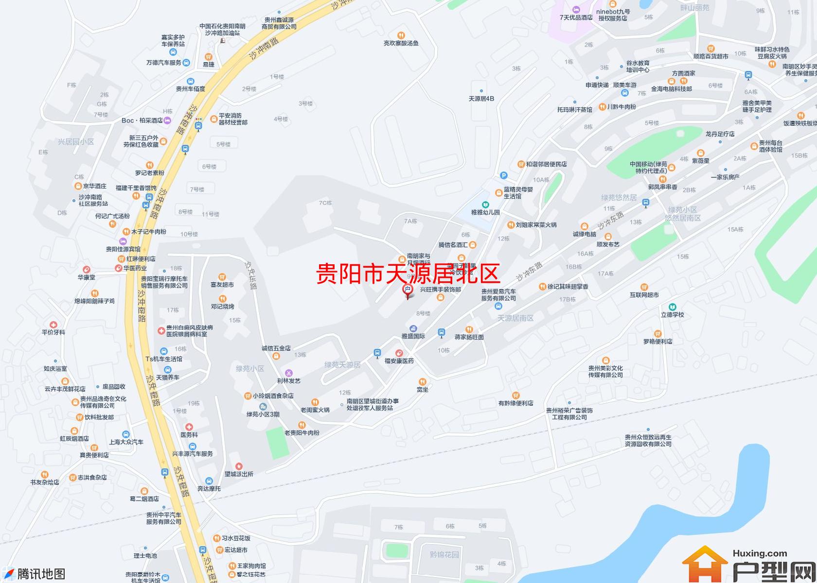 天源居北区小区 - 户型网