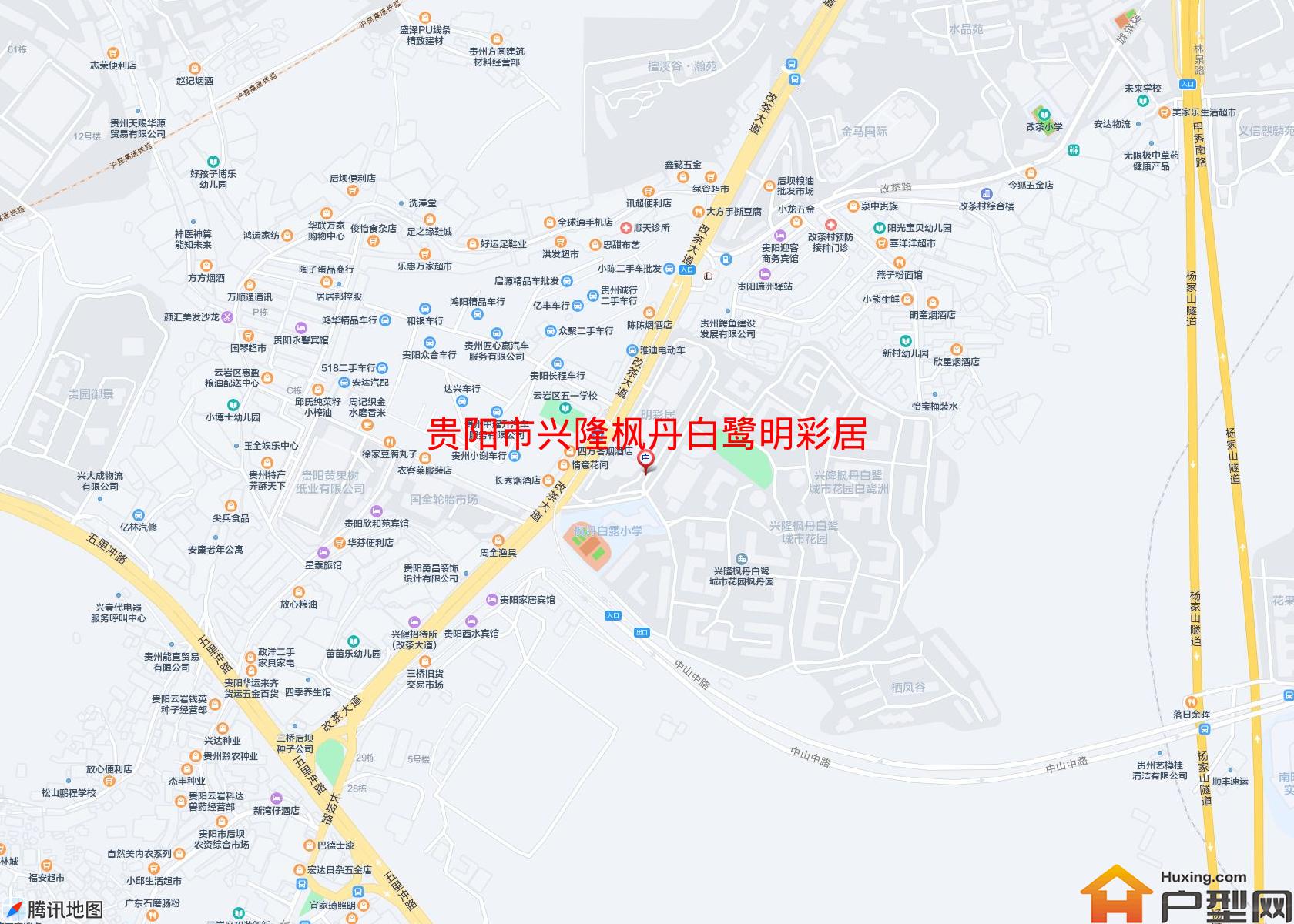 兴隆枫丹白鹭明彩居小区 - 户型网