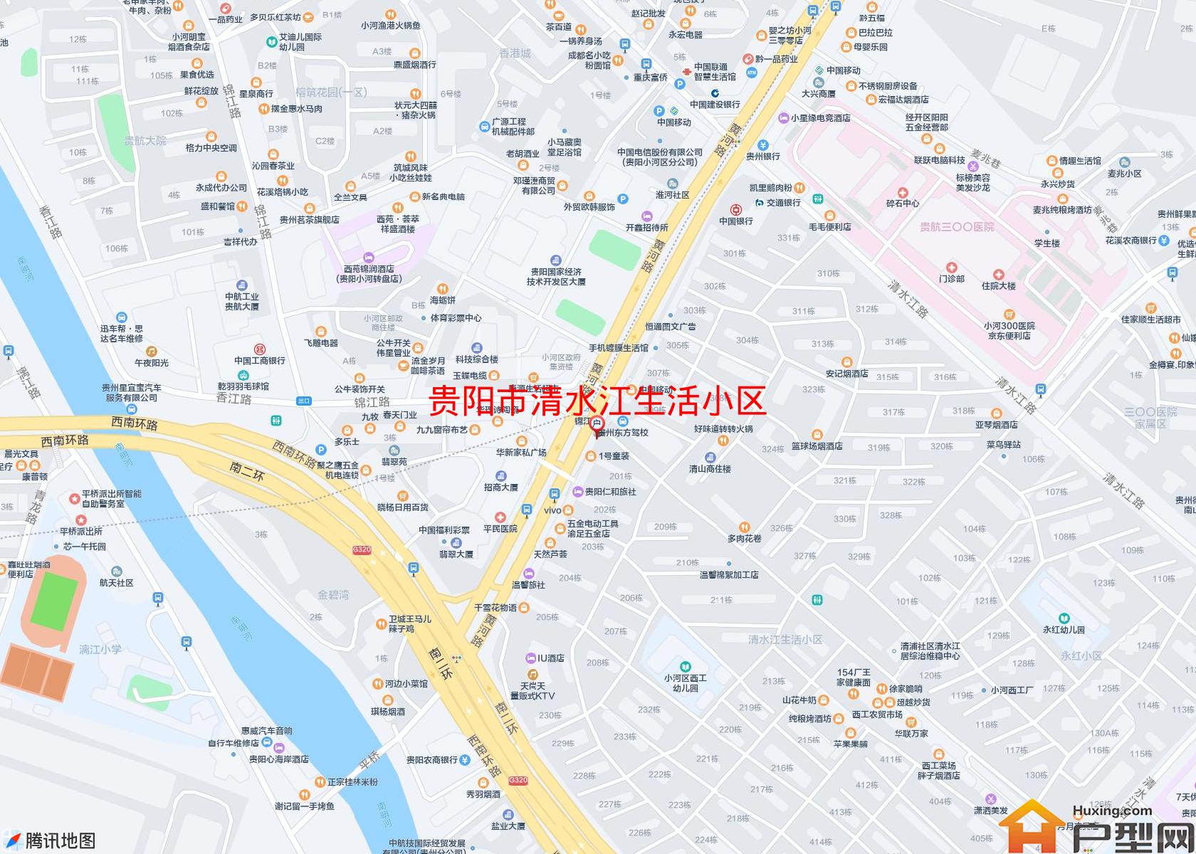 清水江生活小区小区 - 户型网
