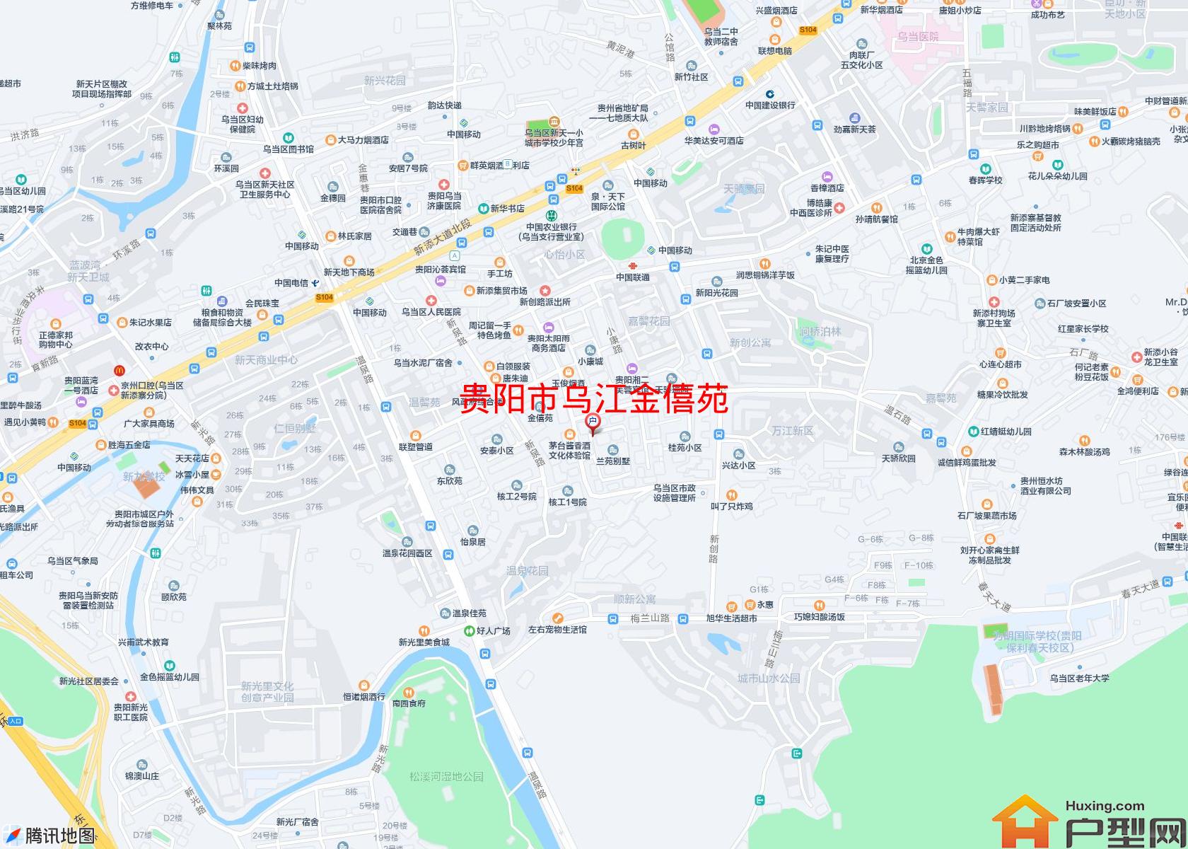 乌江金僖苑小区 - 户型网