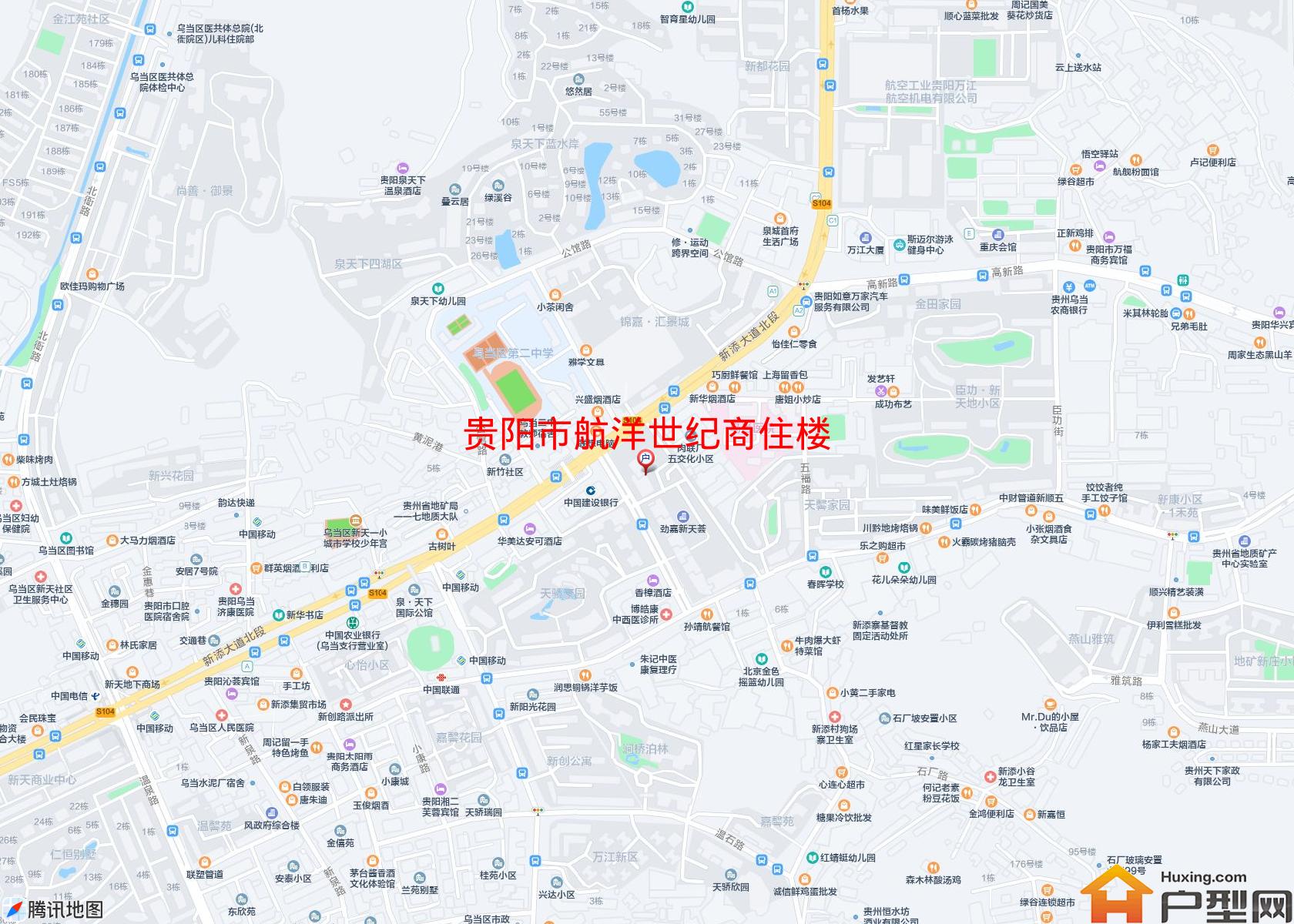 航洋世纪商住楼小区 - 户型网