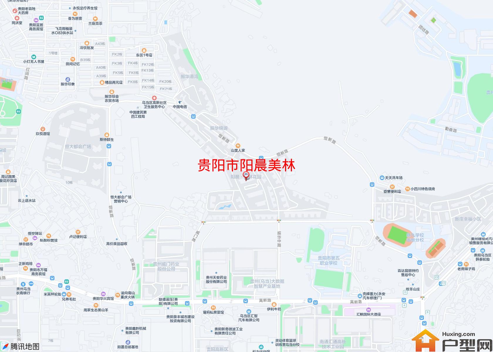 阳晨美林小区 - 户型网