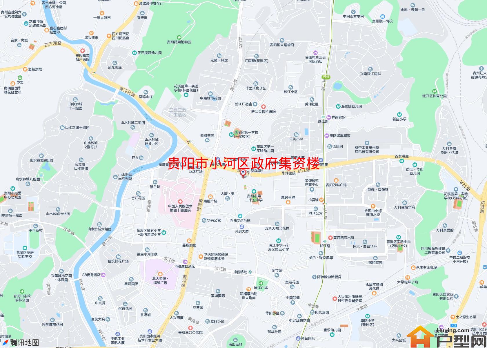 小河区政府集资楼小区 - 户型网