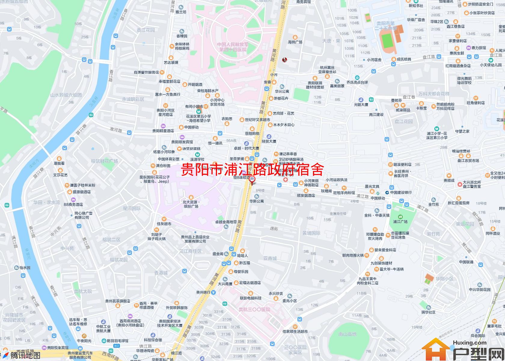 浦江路政府宿舍小区 - 户型网